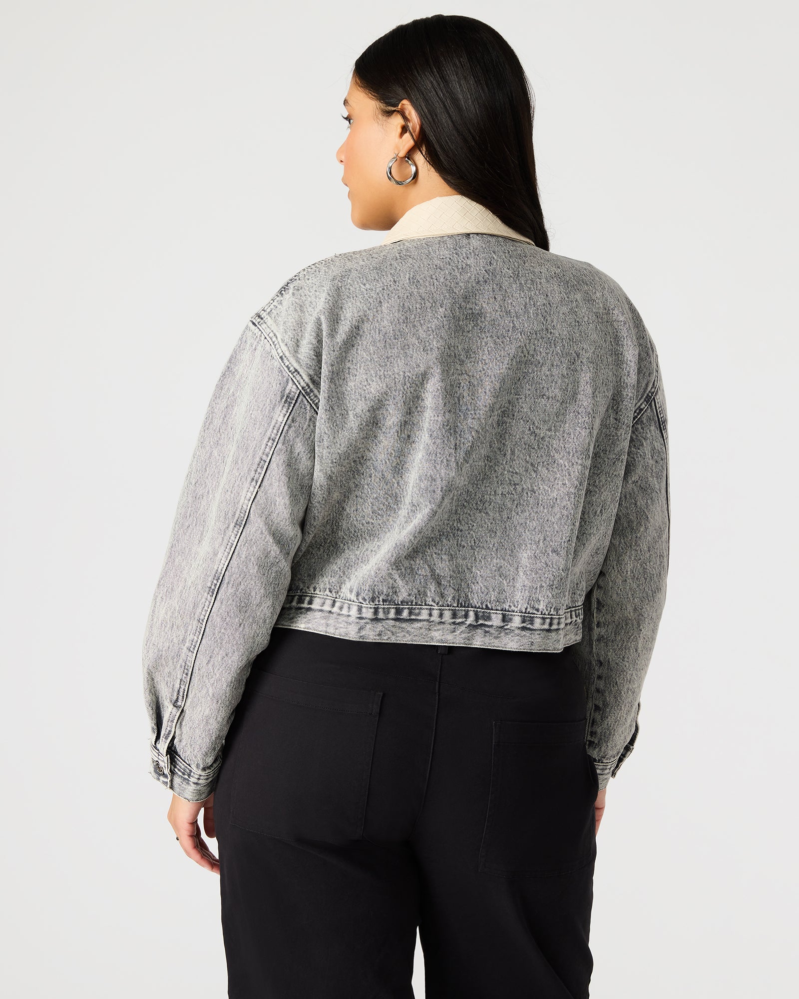 GLACIA JACKET LIGHT GREY - Image 4