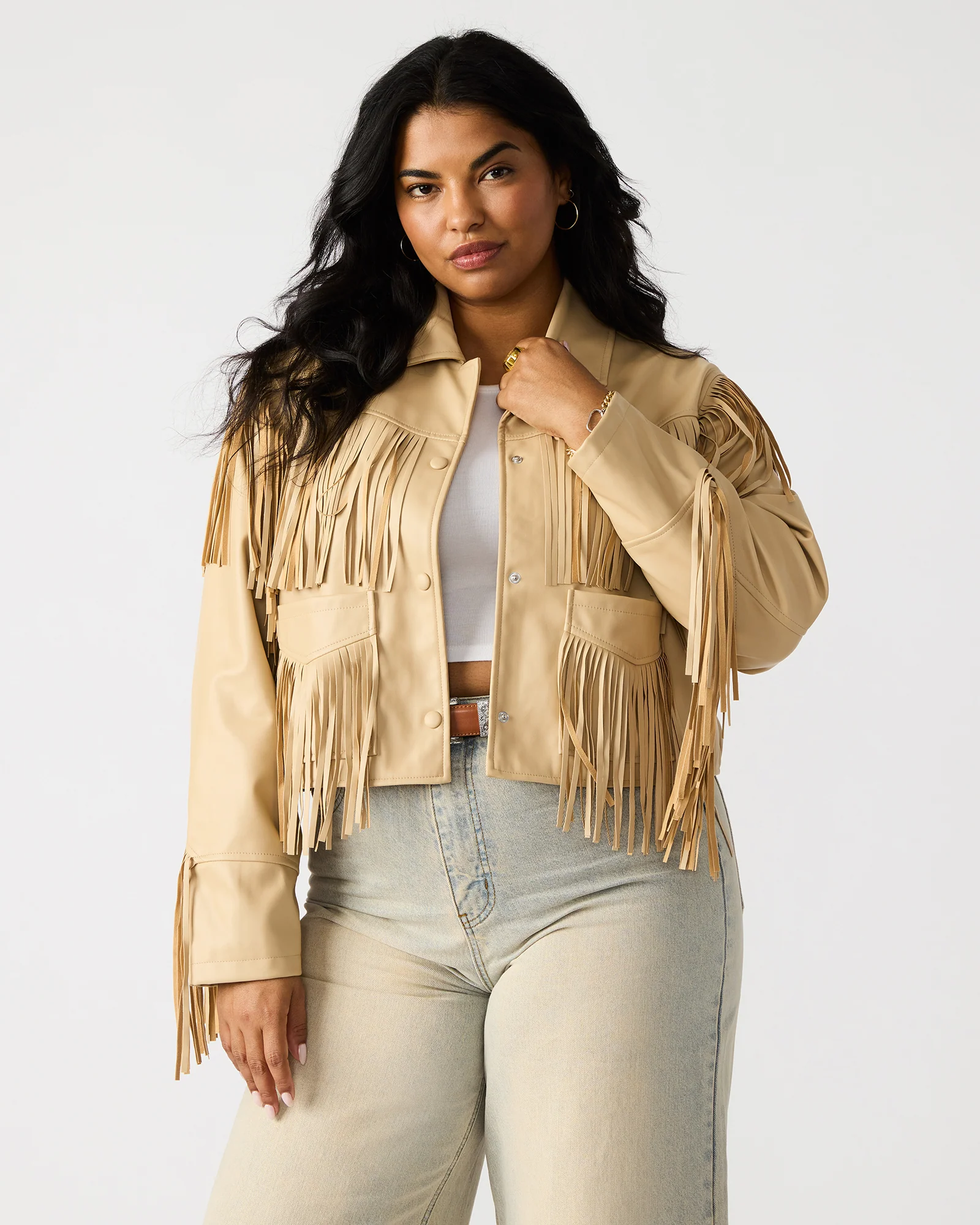 HALIA JACKET TAN - Image 3