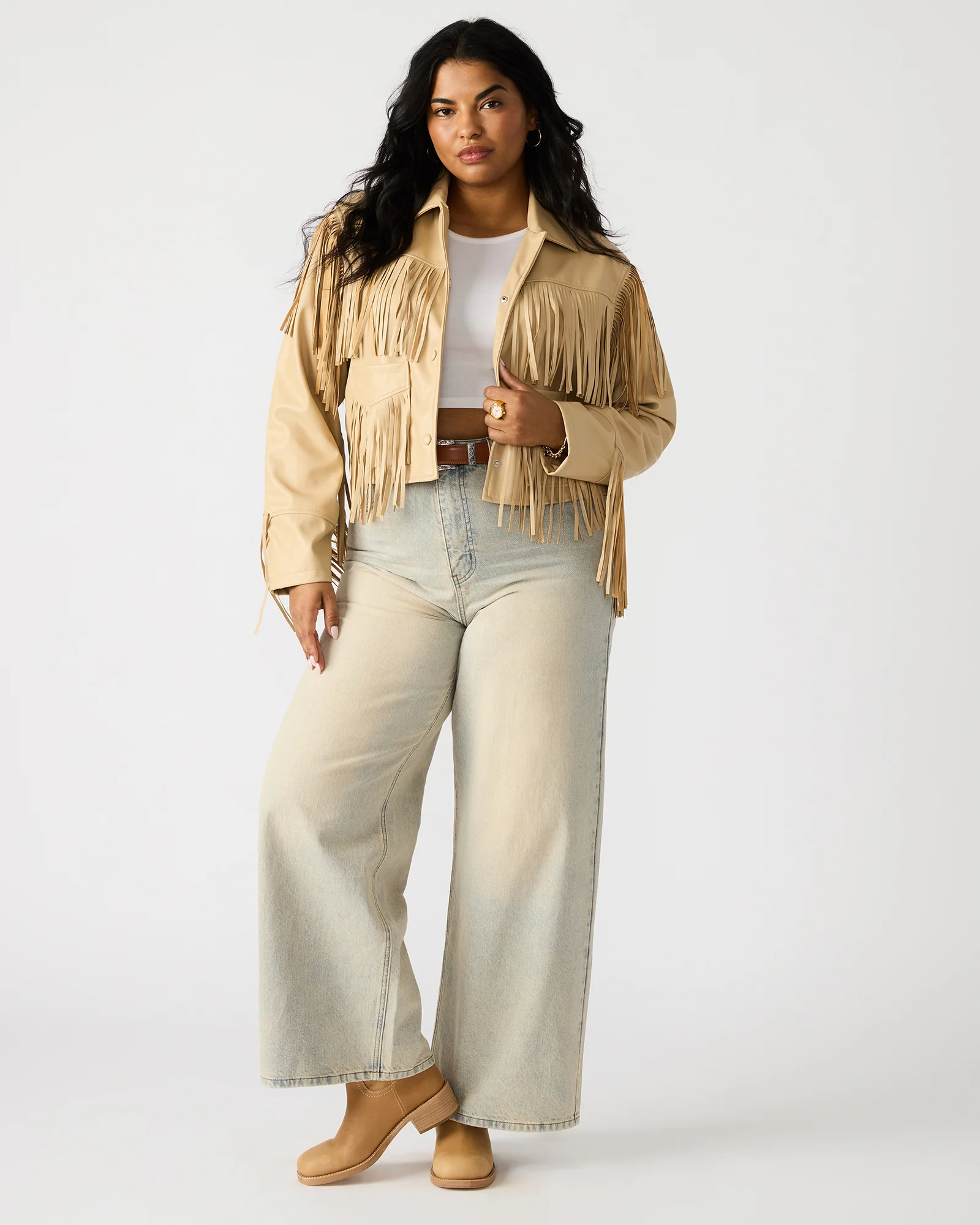 HALIA JACKET TAN - Image 7
