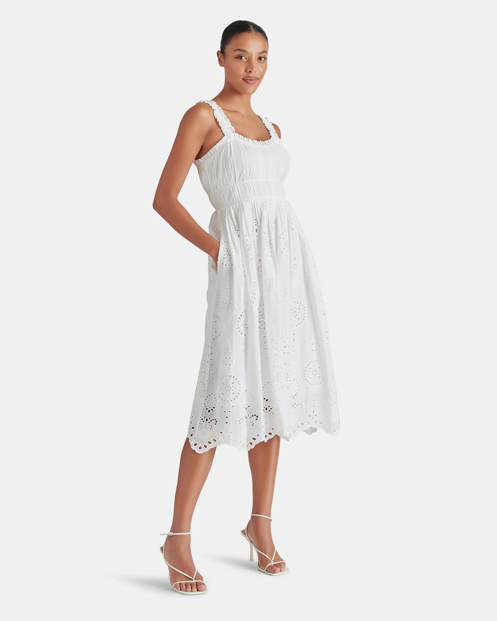 HARMONY DRESS MAXI WHITE - Image 3