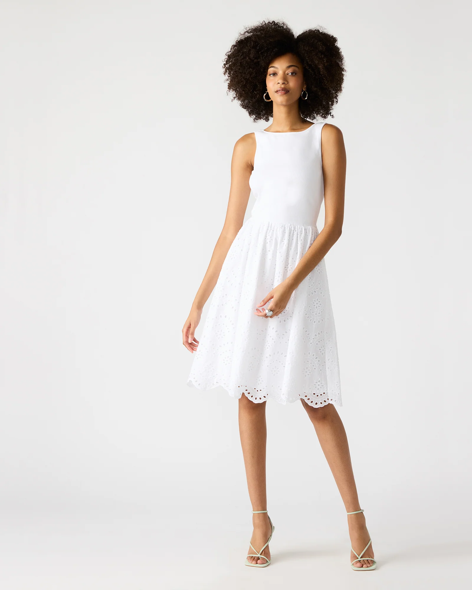 JULIAN DRESS WHITE - Image 3