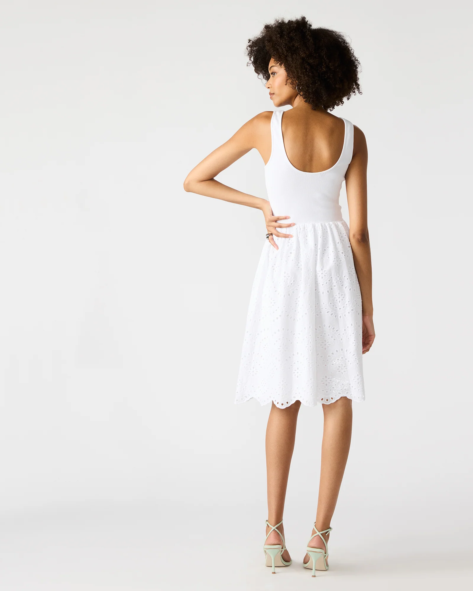 JULIAN DRESS WHITE - Image 5