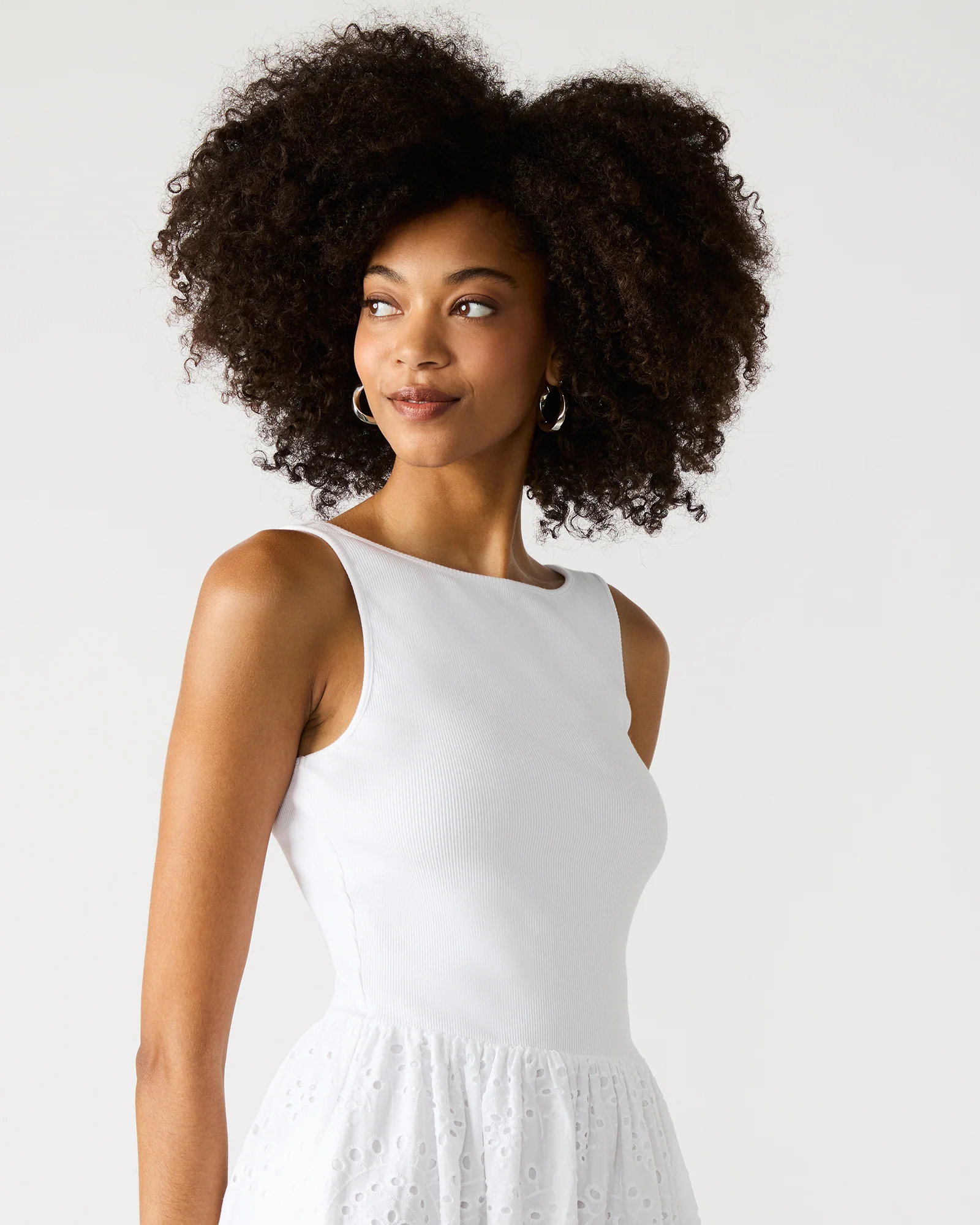 JULIAN DRESS WHITE - Image 6
