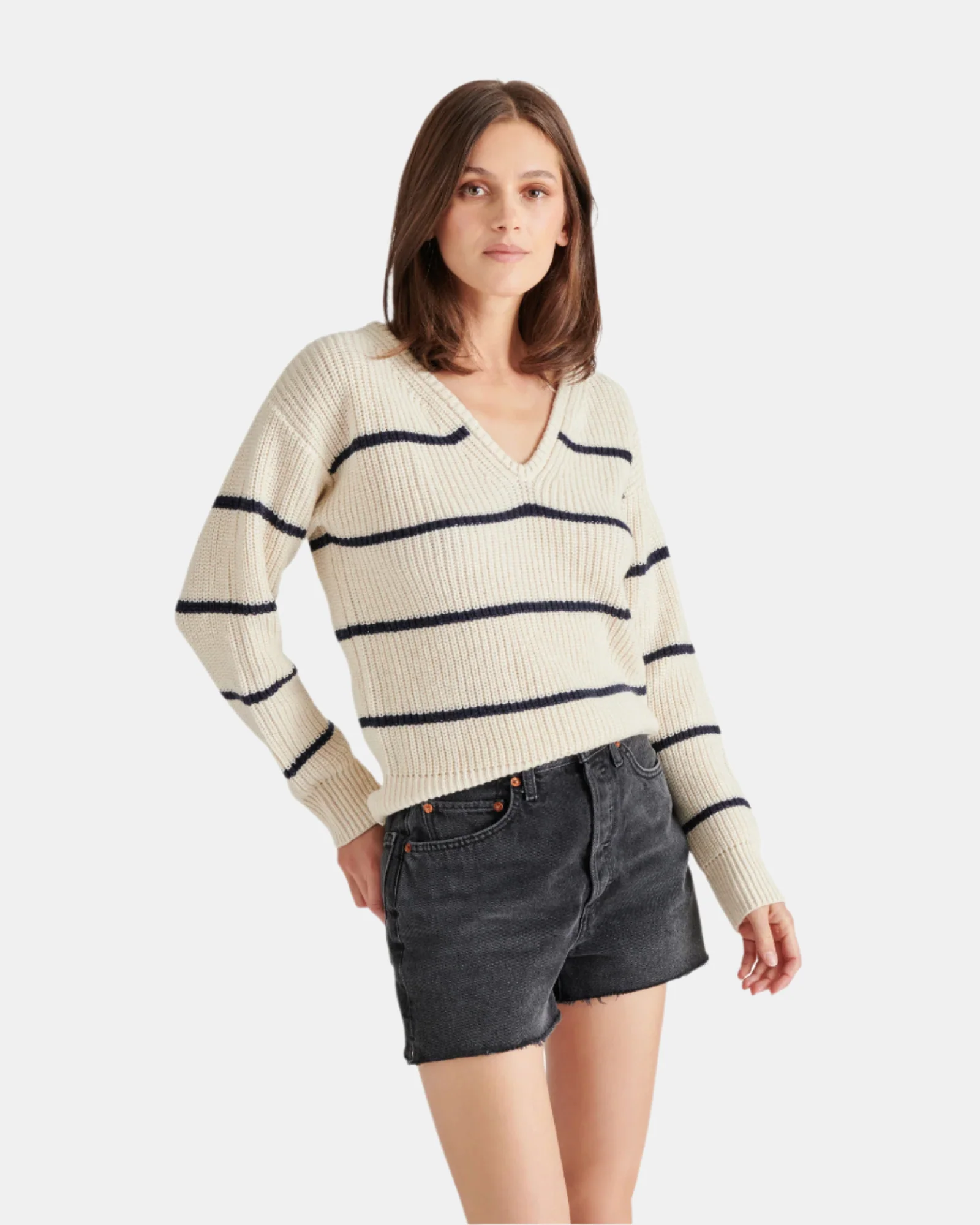 KAITLYN SWEATER IVORY MULTI - Image 3