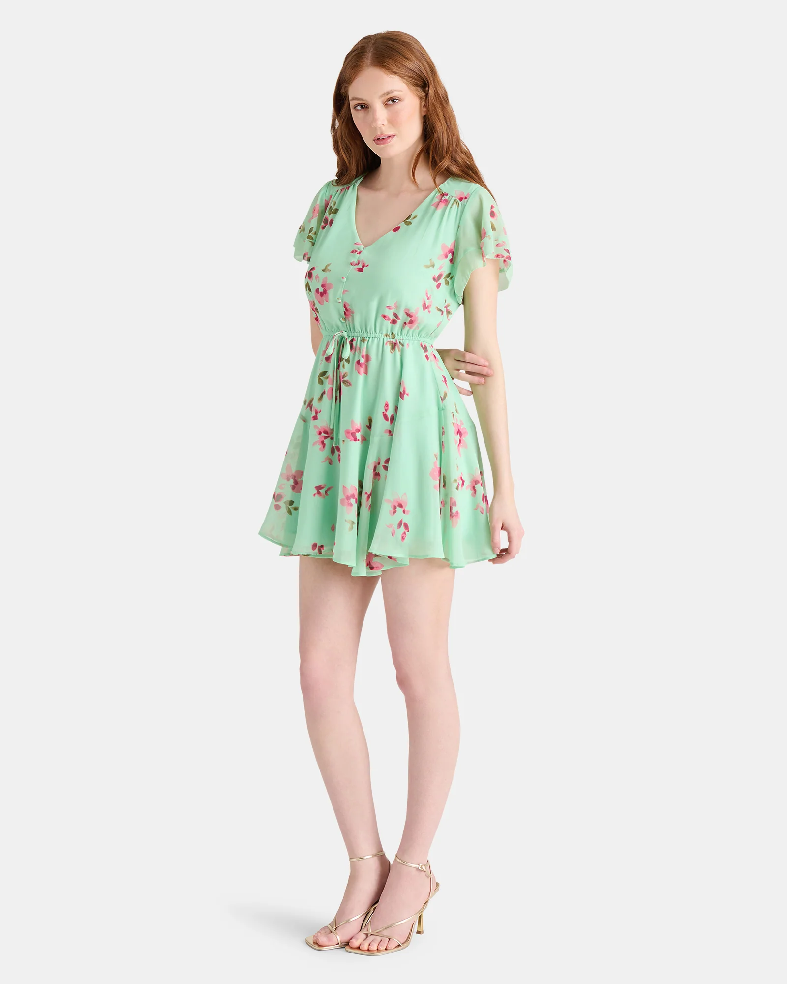 KIRSTY DRESS GREEN - Image 2