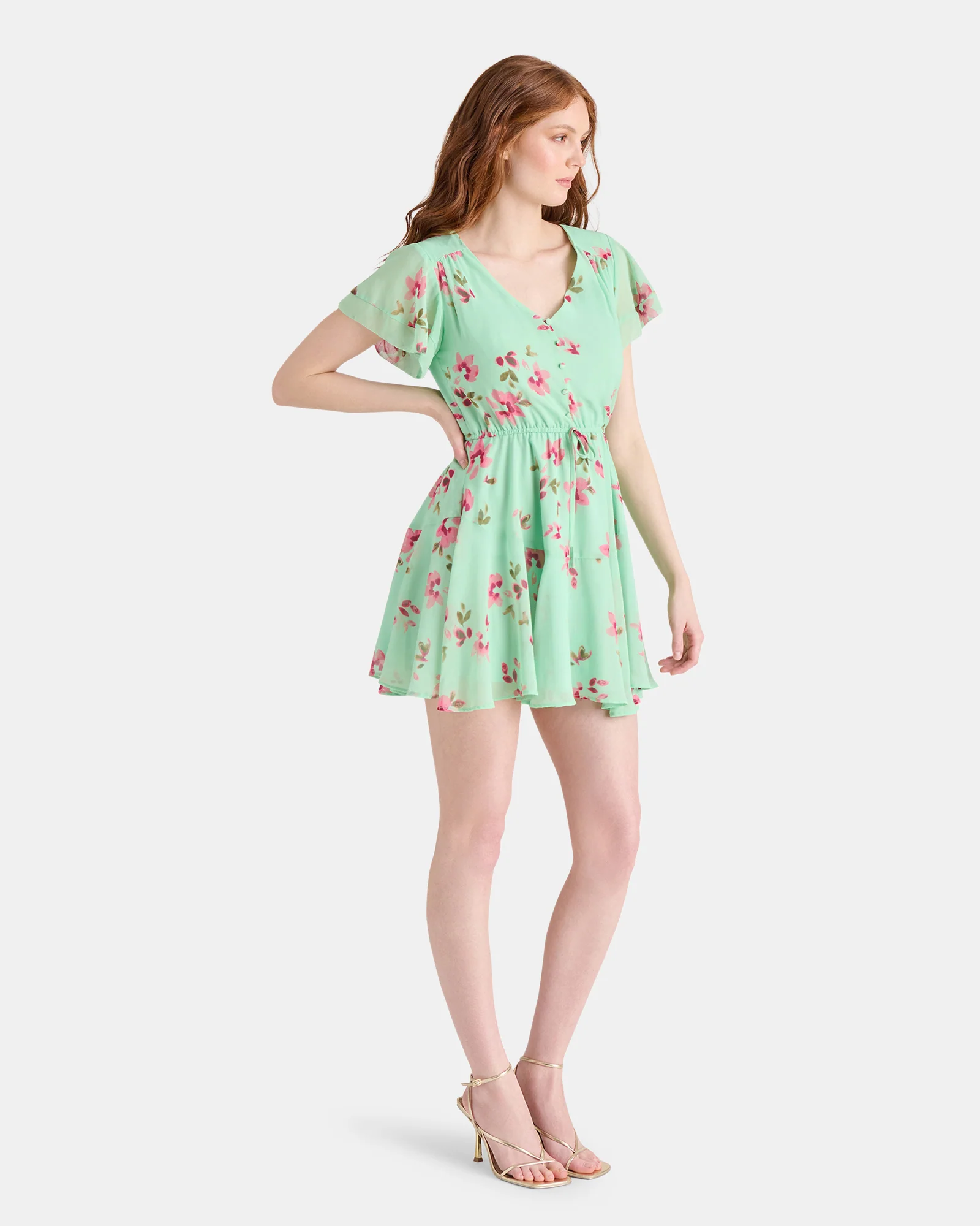 KIRSTY DRESS GREEN - Image 4