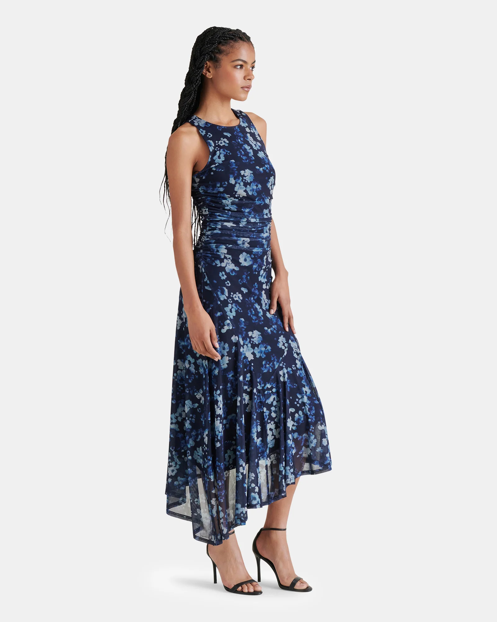LANEY DRESS FLORAL INDIGO - Image 2