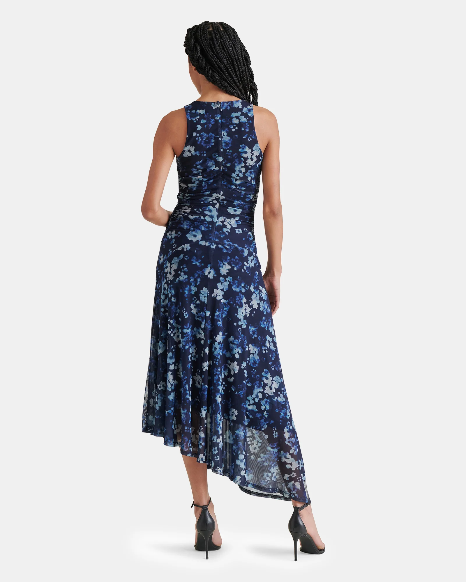 LANEY DRESS FLORAL INDIGO - Image 5