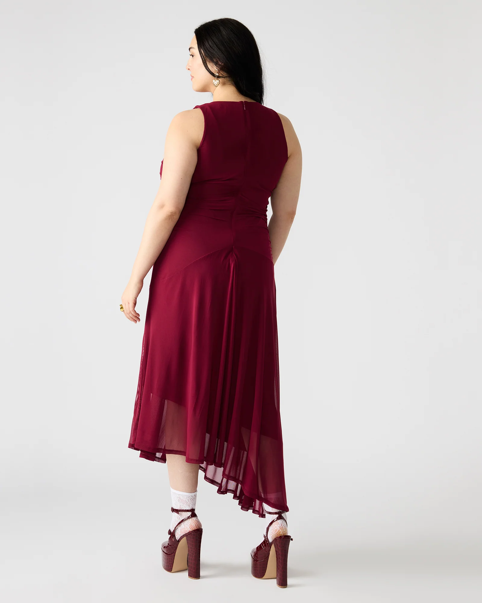 LANEY DRESS WINE - Image 3