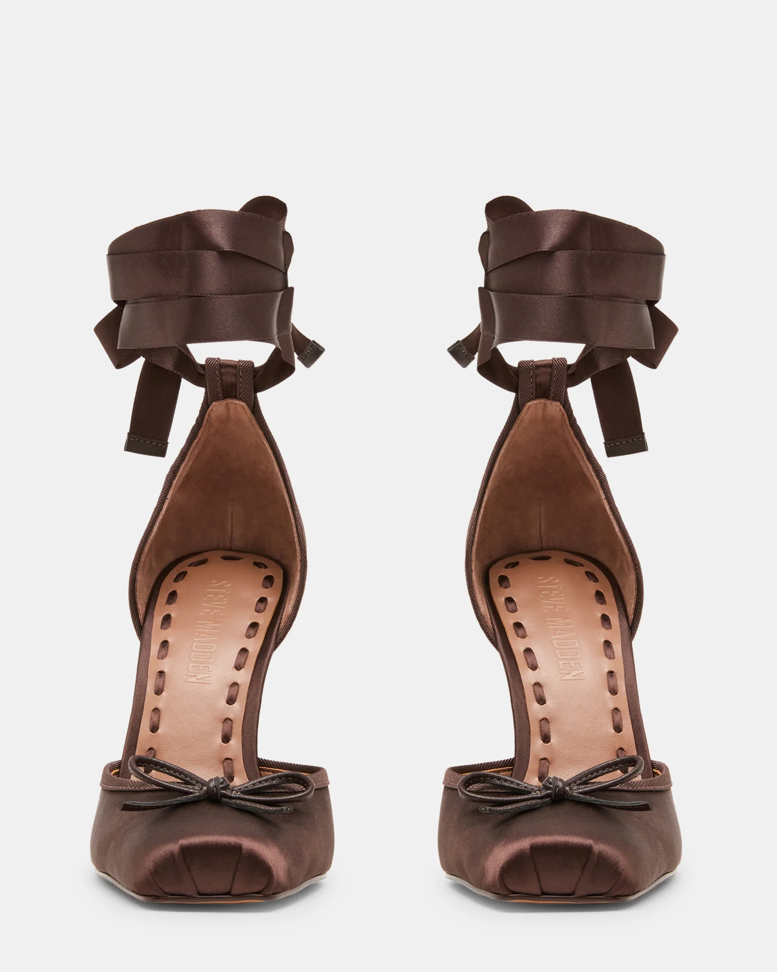 LARINA BROWN SATIN - Image 3