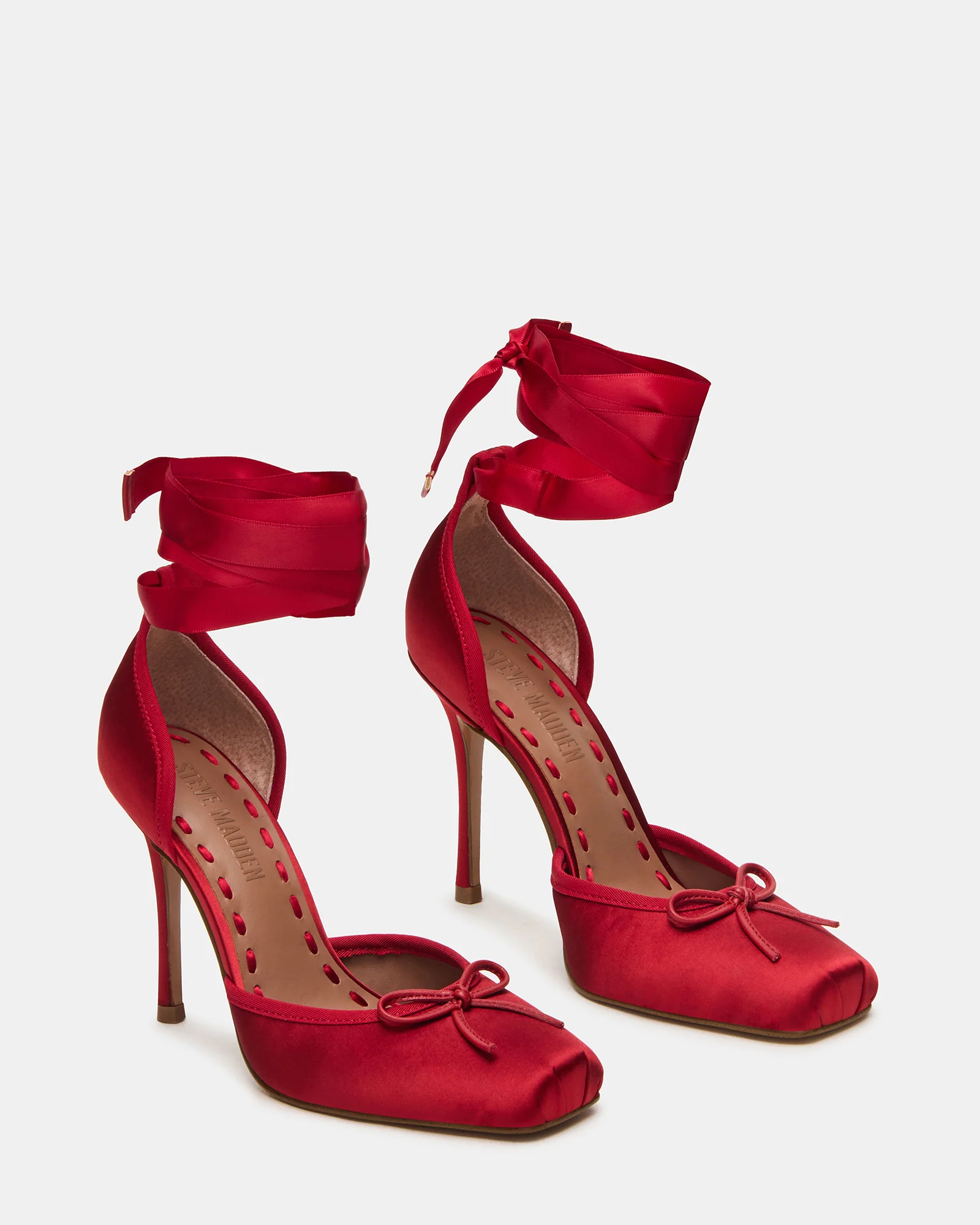 LARINA RED SATIN - Image 3