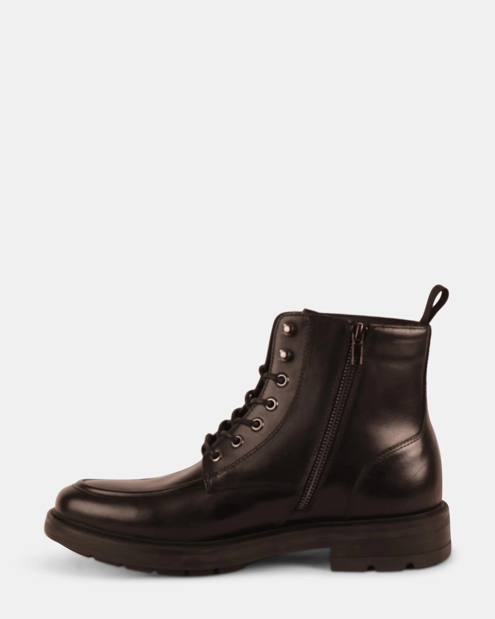 LAUGHTON BLACK LEATHER - Image 3