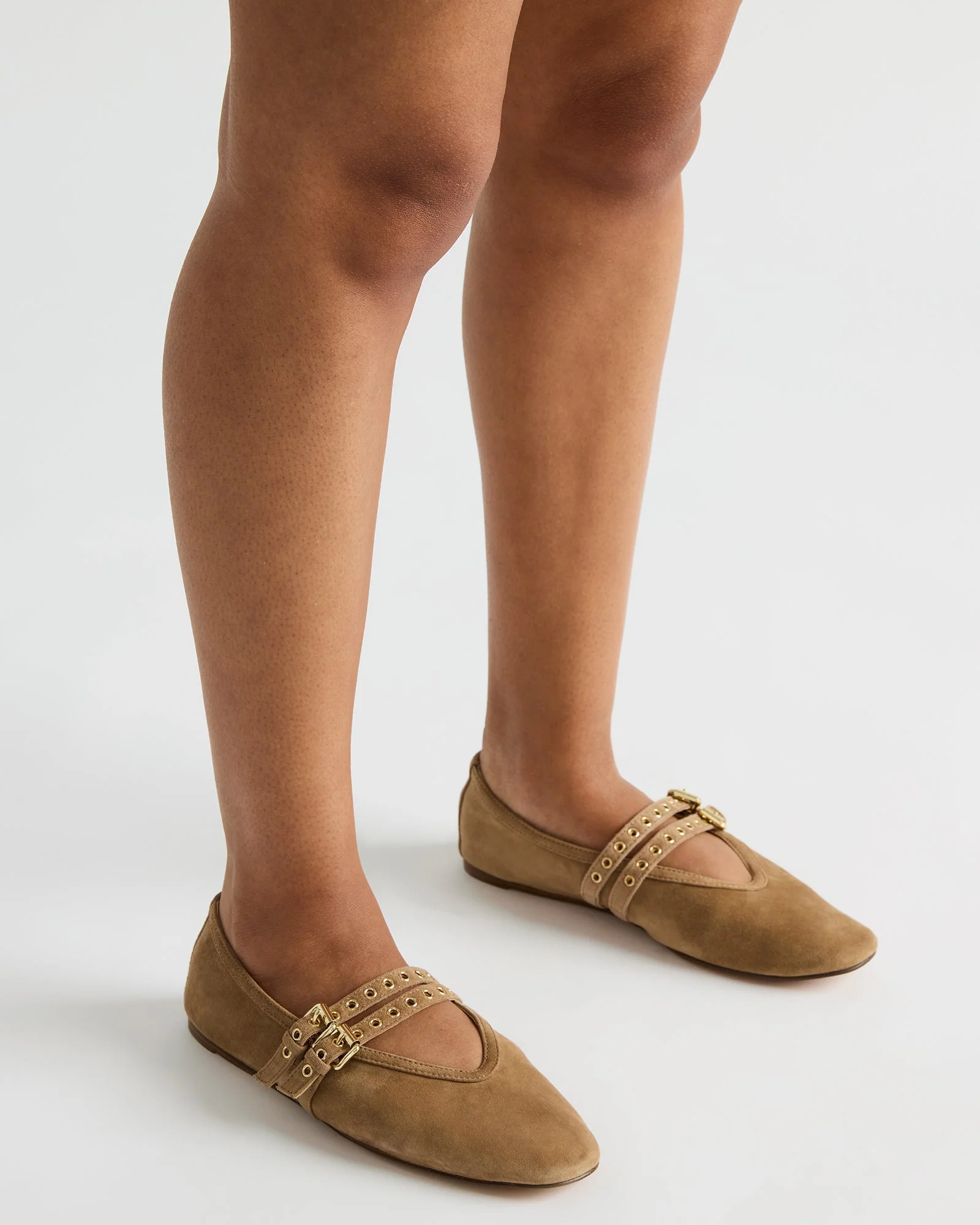 LYDIAA TAUPE SUEDE - Image 2