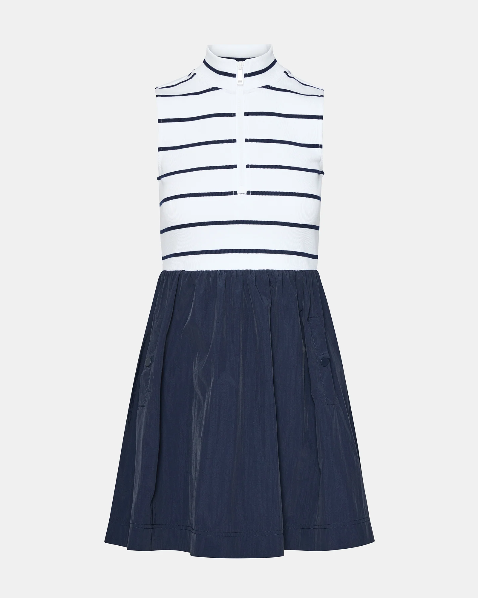 LYON DRESS STRIPED BLUE MULTI - Image 6
