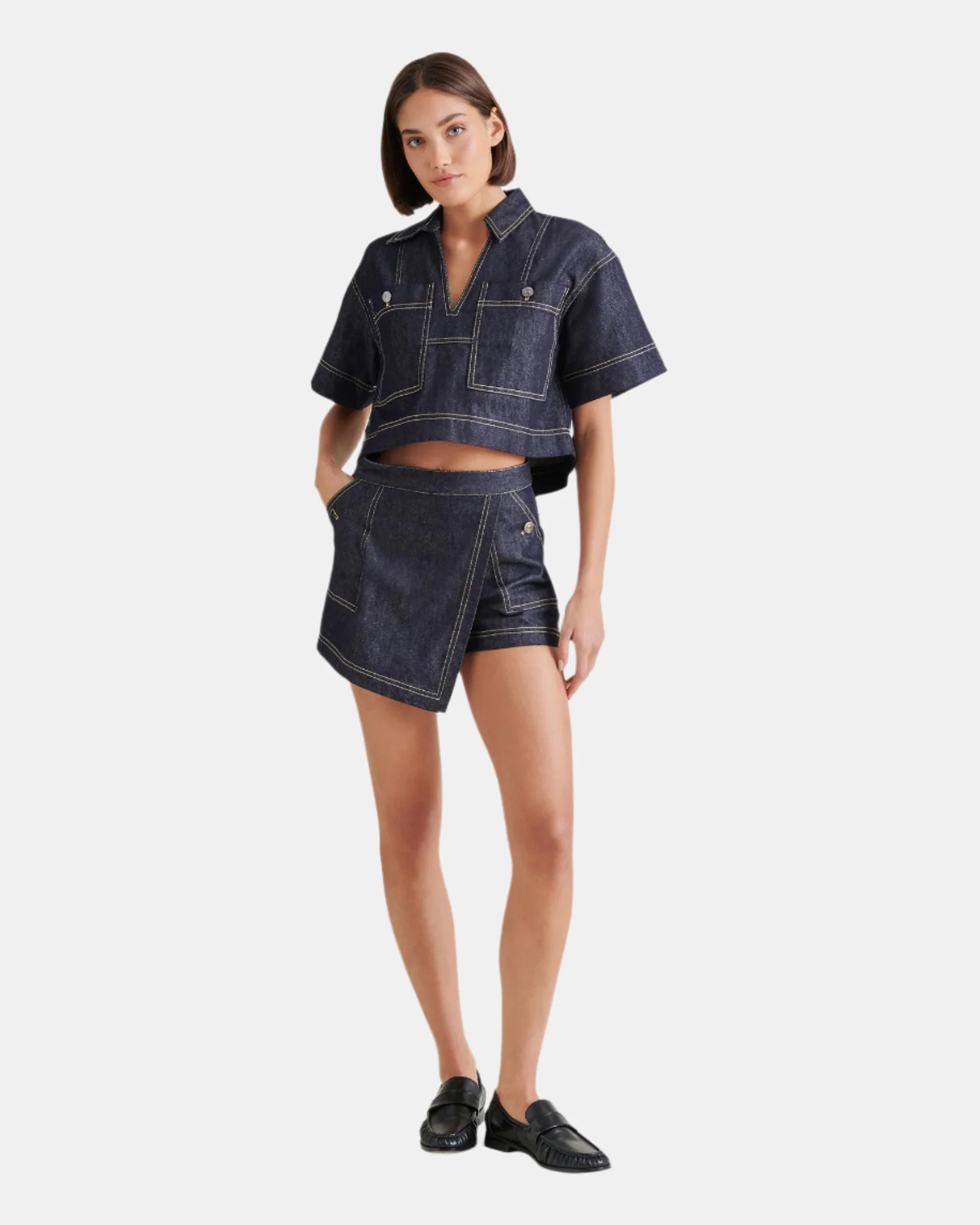 MILENA SKORT INDIGO - Image 3