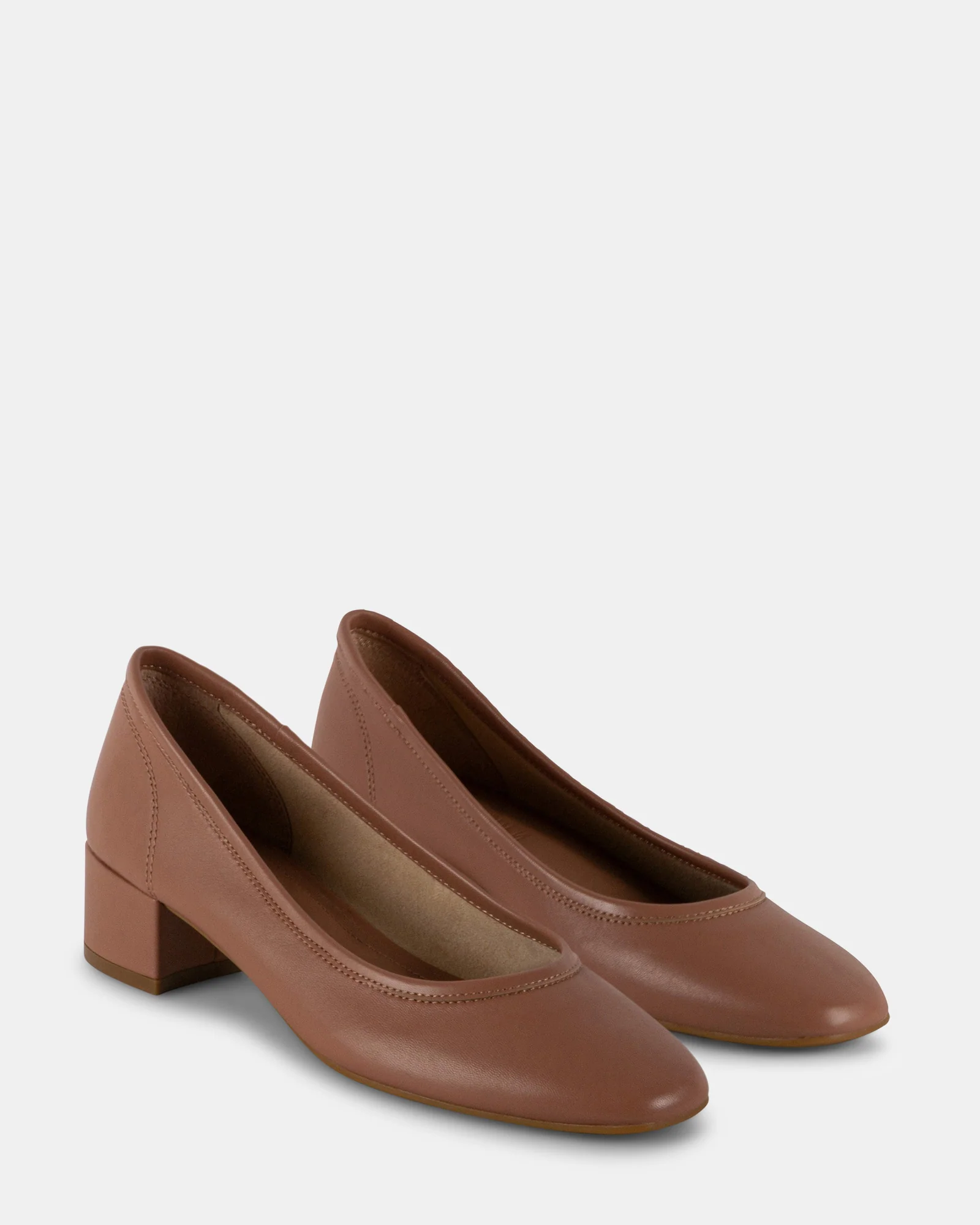 MOLLIE TAUPE LEATHER - Image 2