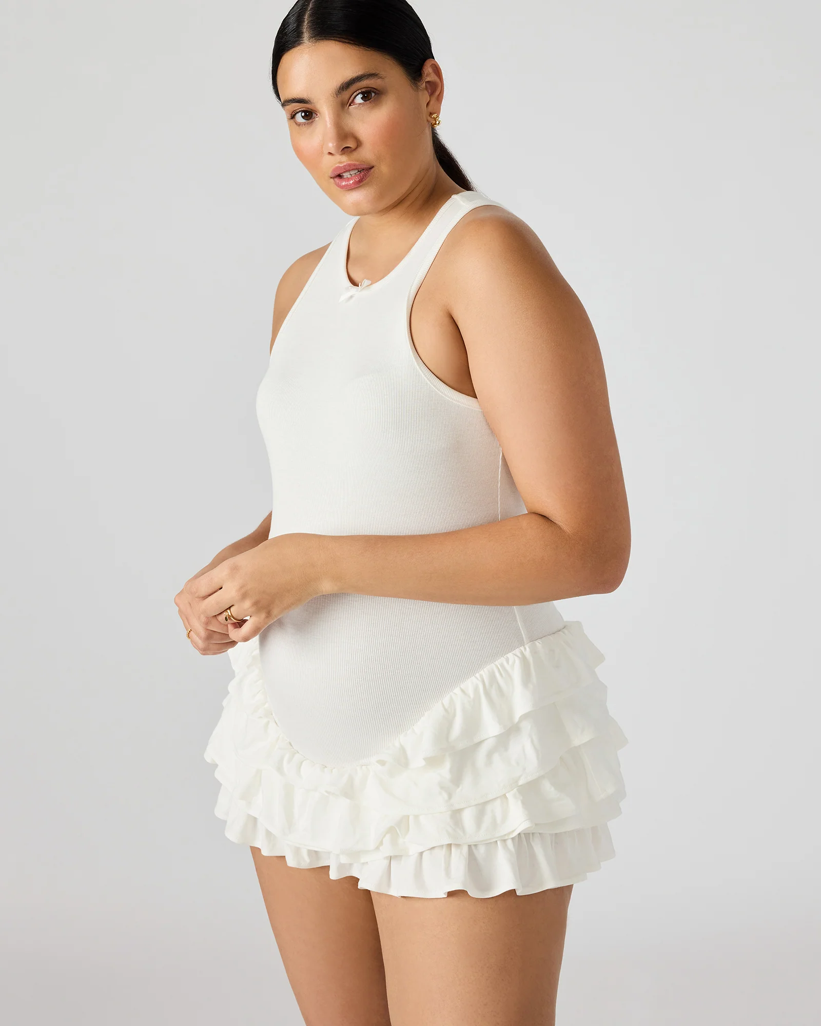 CLEA DRESS WHITE - Image 2