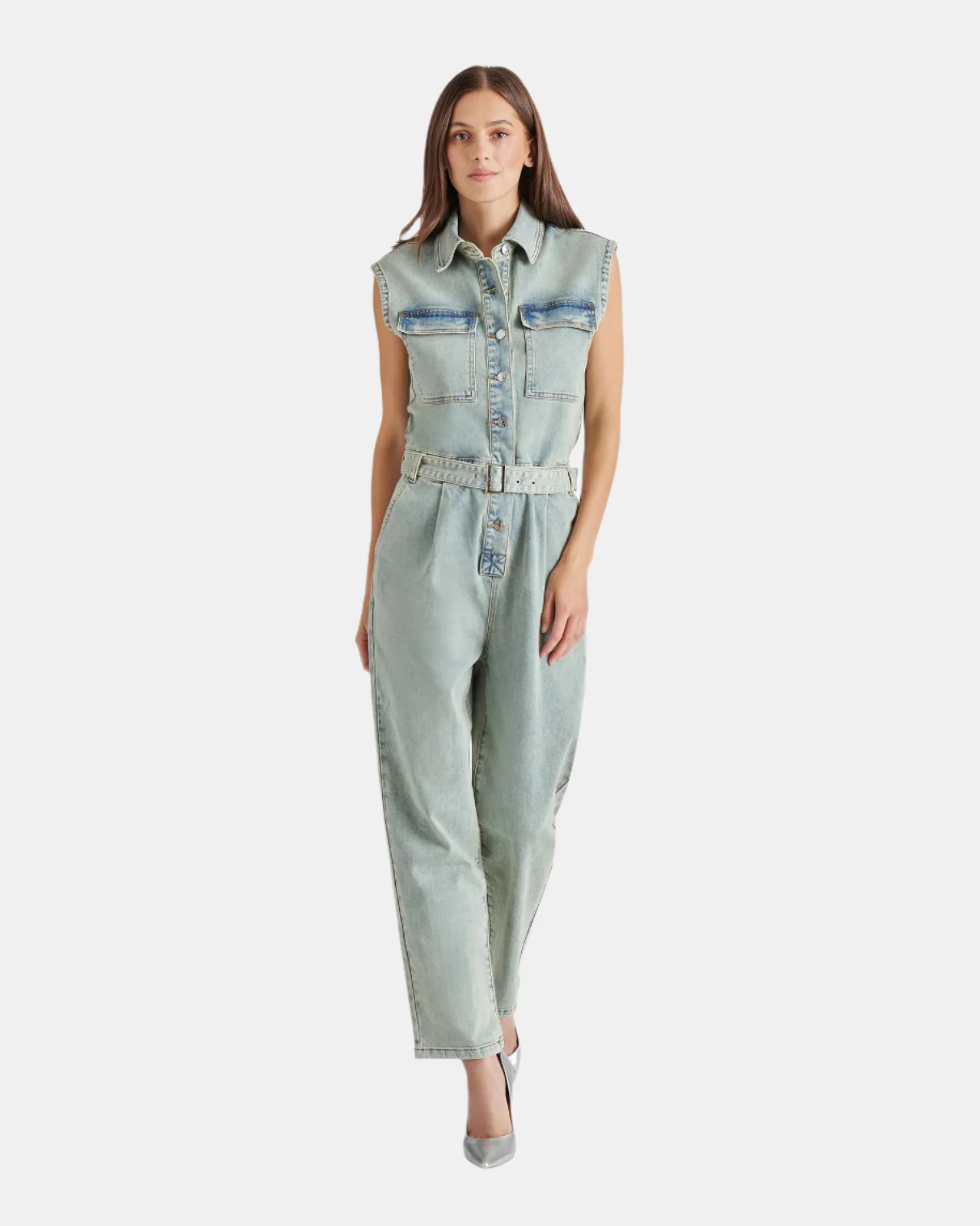 OLYNNE JUMPSUIT DENIM - Image 5