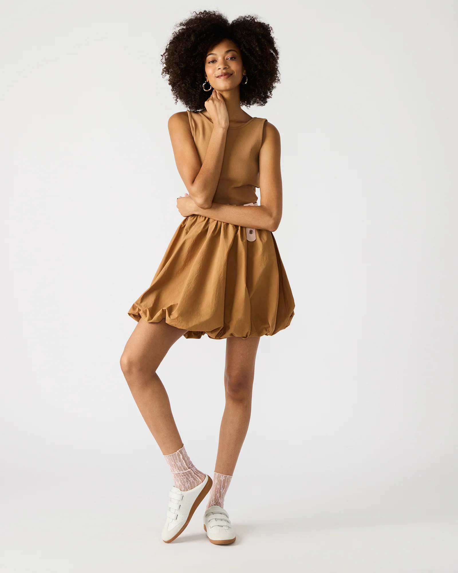 PALERMO DRESS TAN - Image 2
