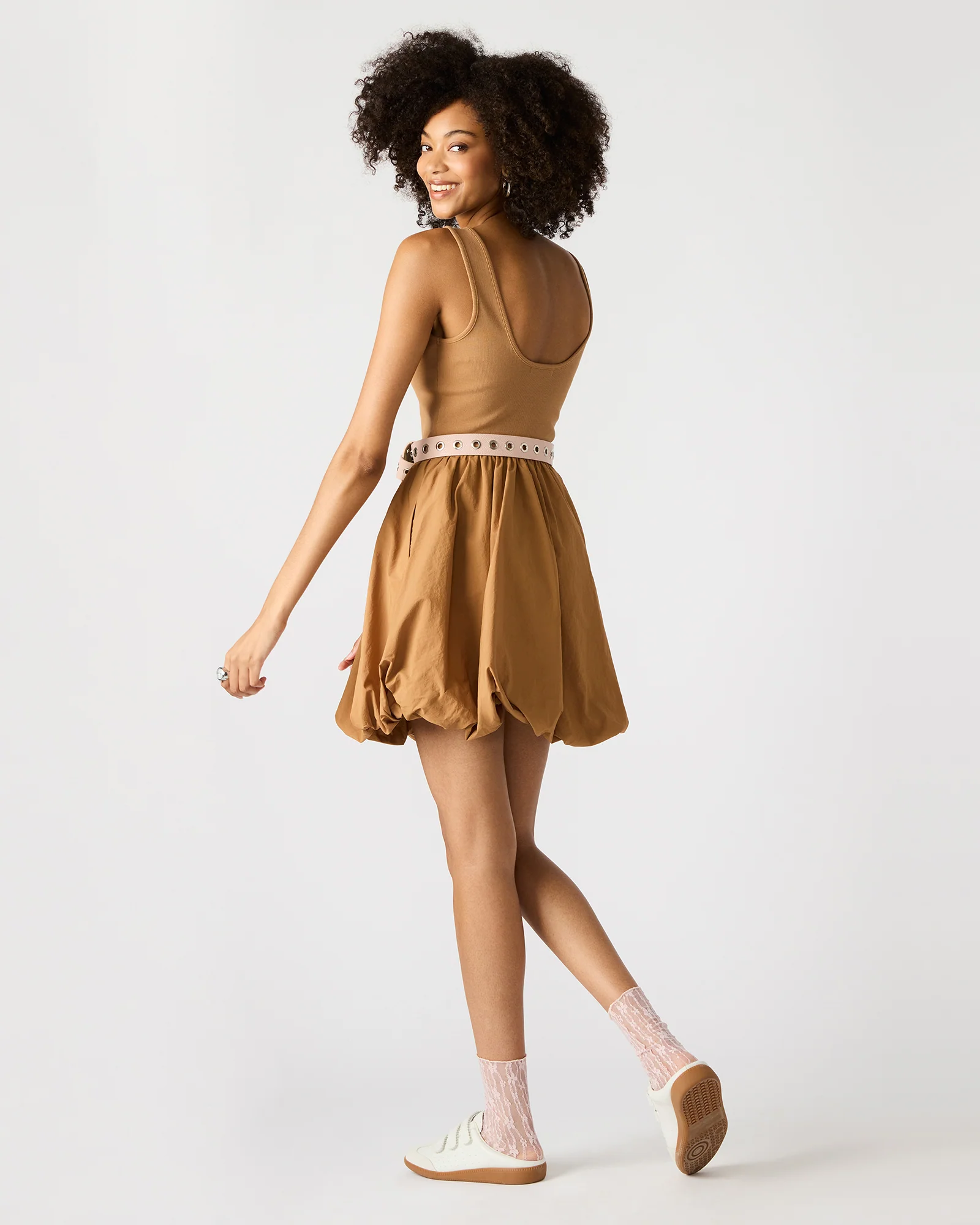 PALERMO DRESS TAN - Image 3