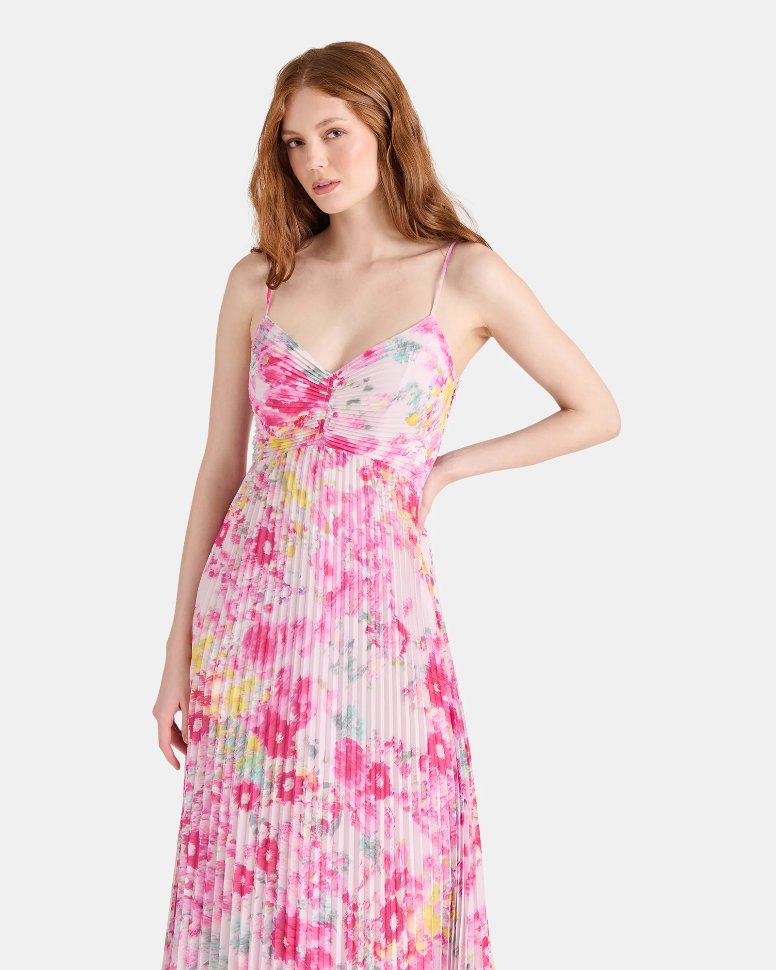 RAY DRESS PINK MULTI - Image 3