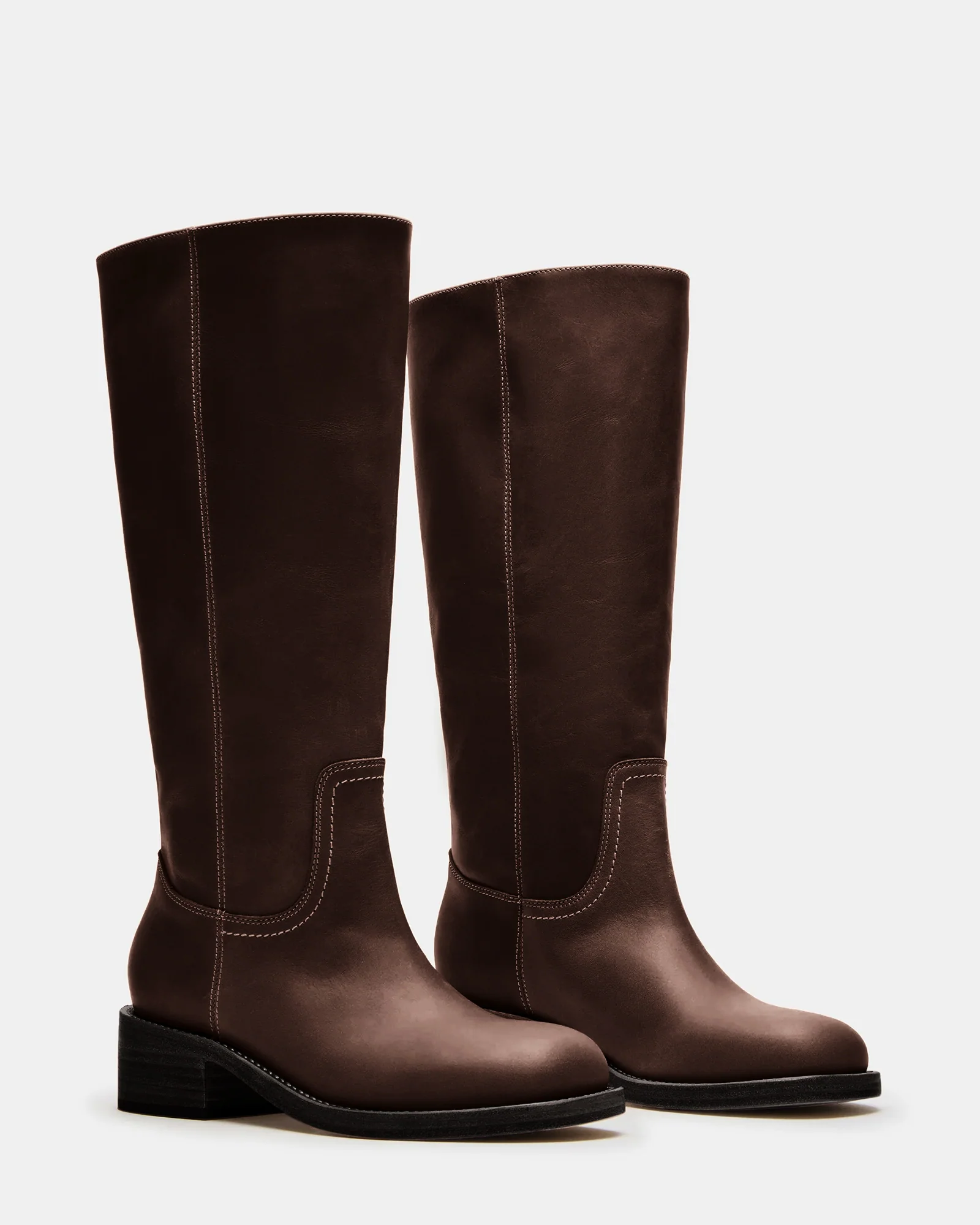 RIGGSS-W WIDE CALF BROWN LEATHER - Image 3