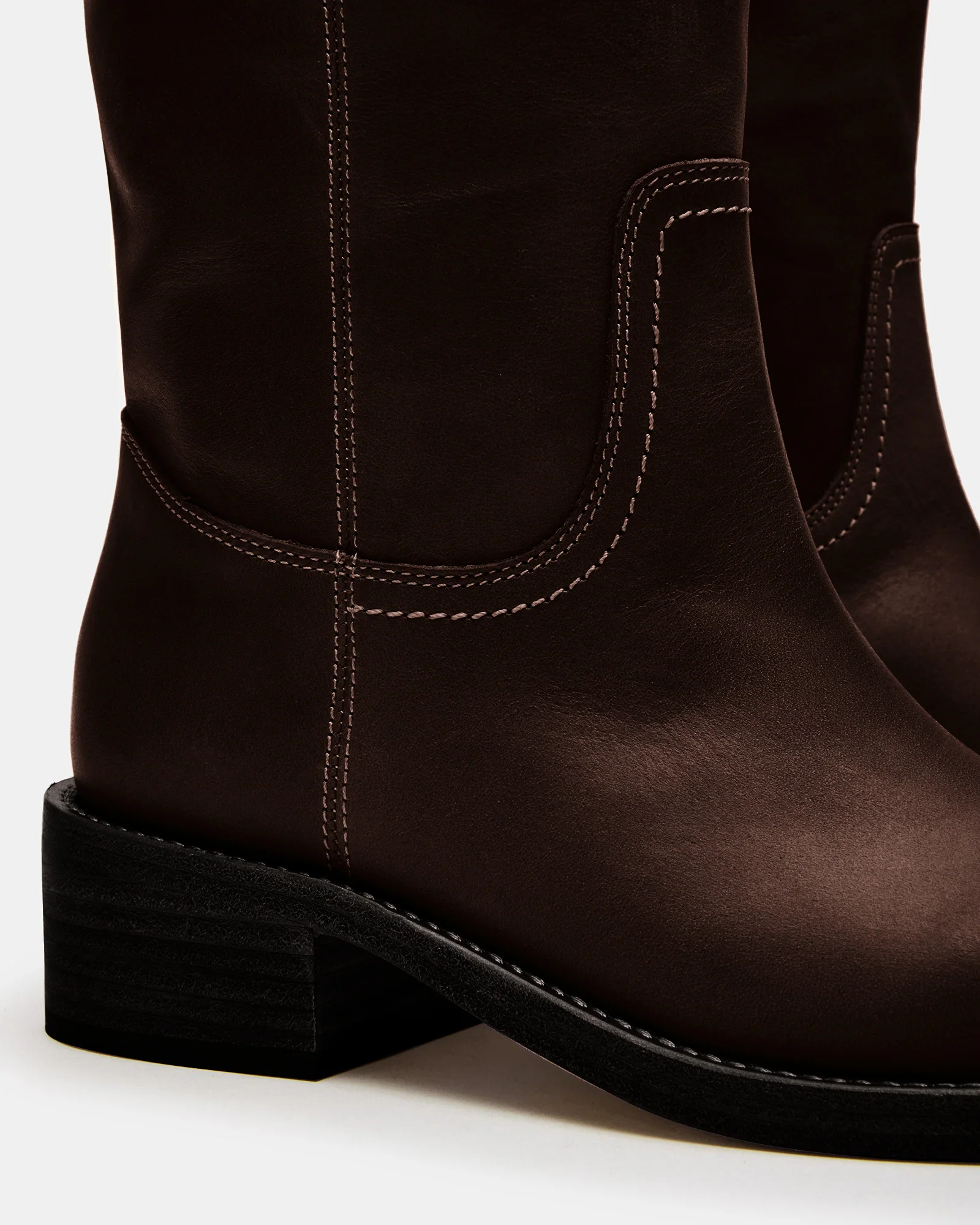 RIGGSS-W WIDE CALF BROWN LEATHER - Image 5