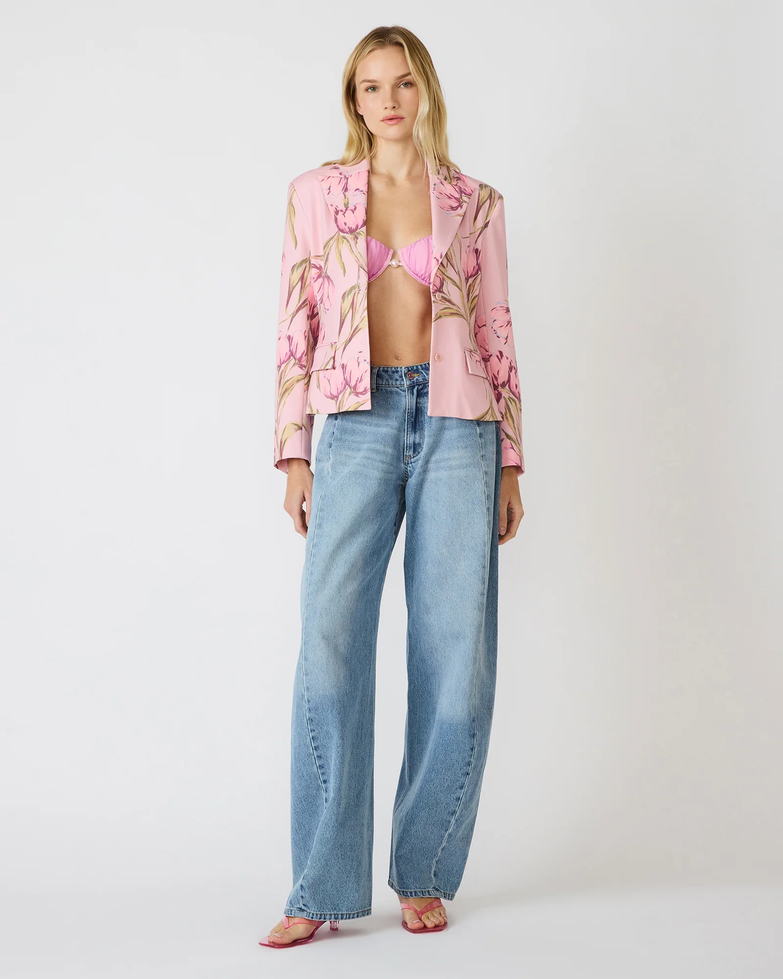 REGINA BLAZER PINK MULTI - Image 2