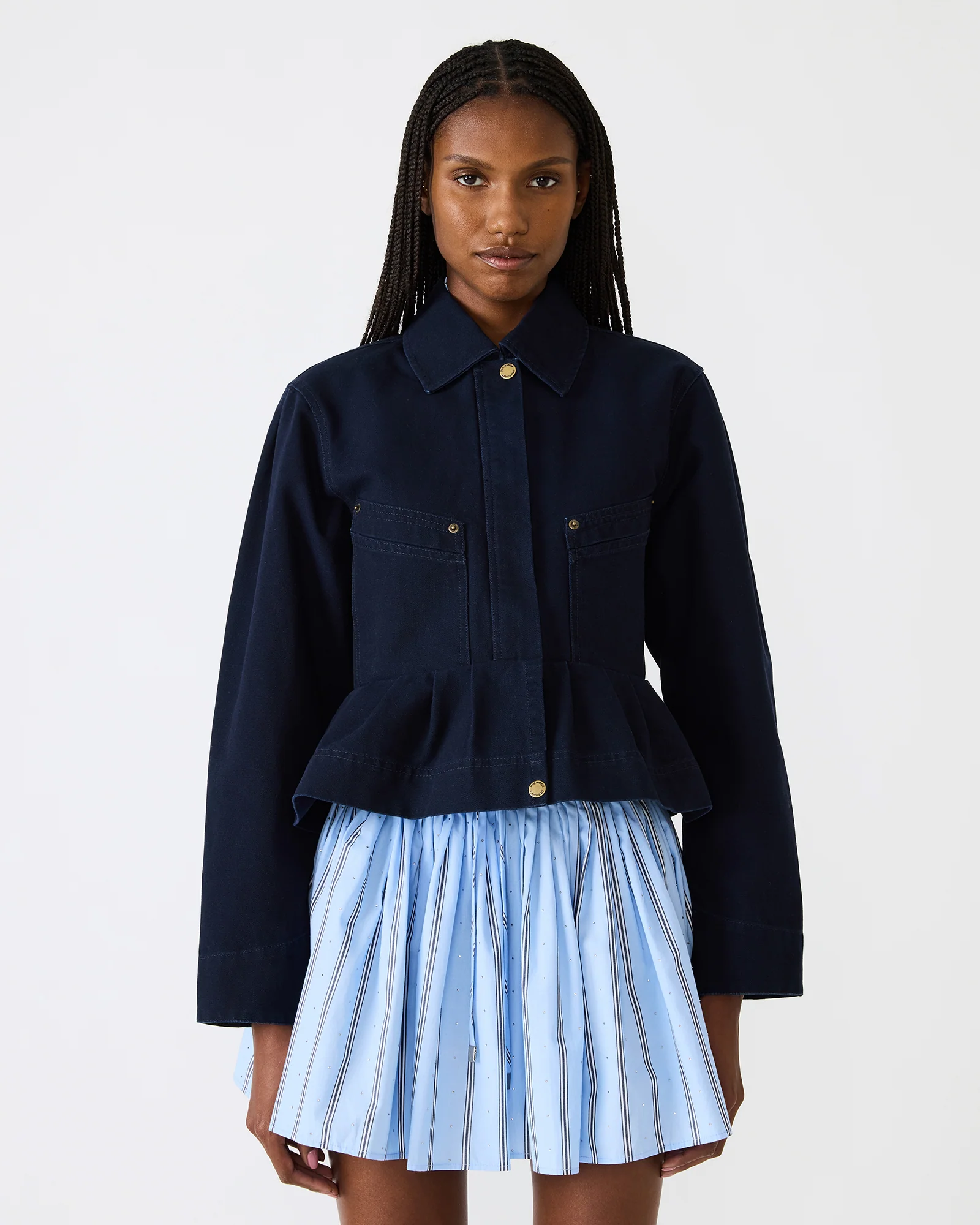 SLOAN JACKET DARK BLUE DENIM - Image 2