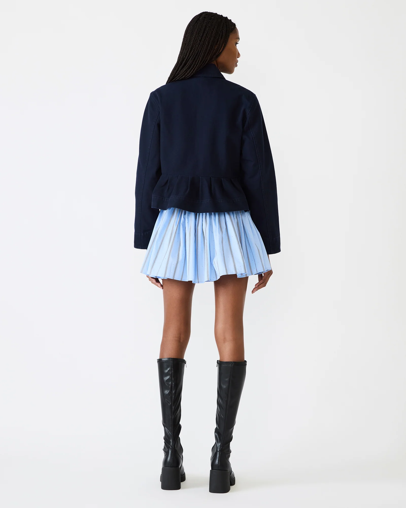 SLOAN JACKET DARK BLUE DENIM - Image 5