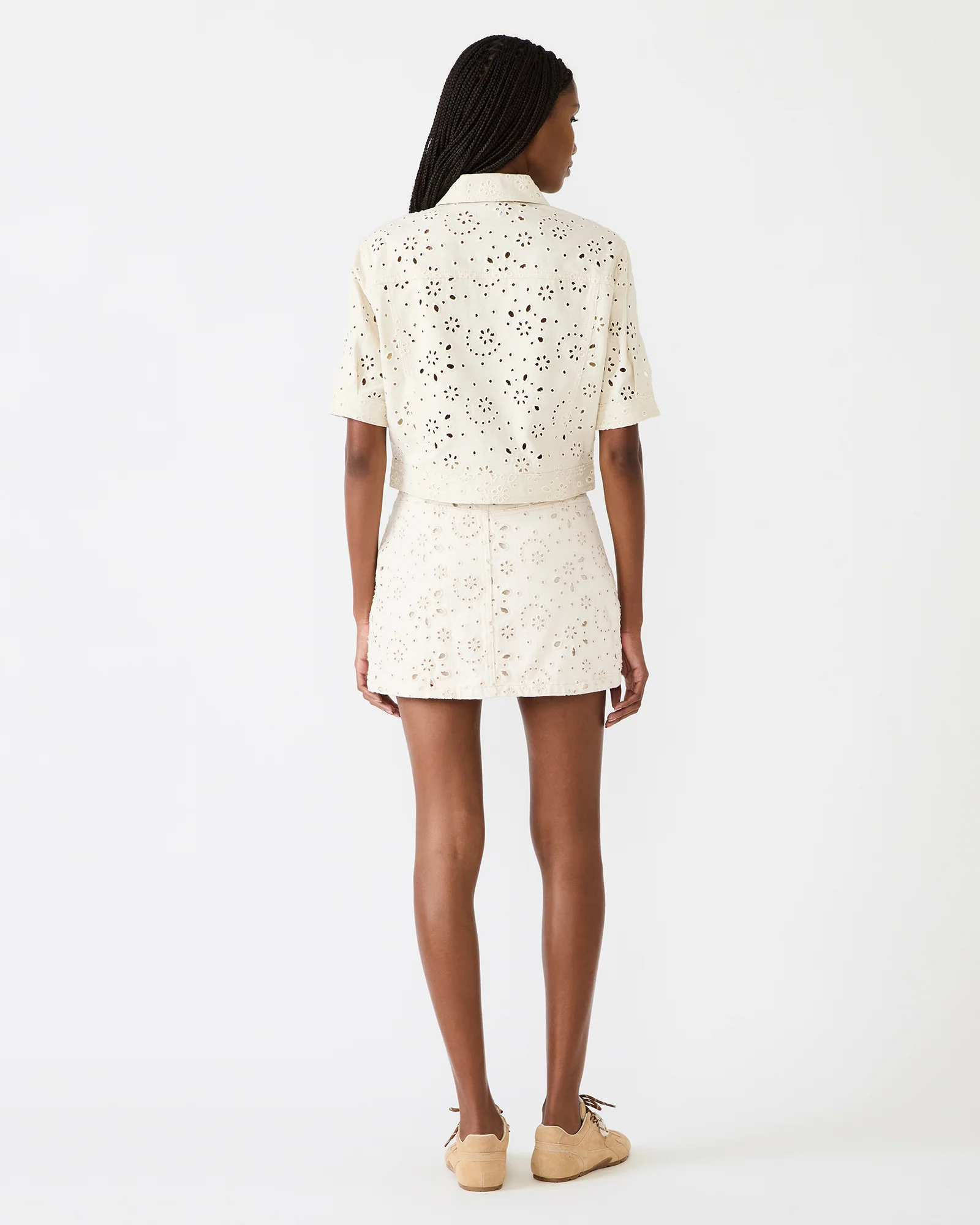 BECK JACKET EYELET CREAM - Image 5