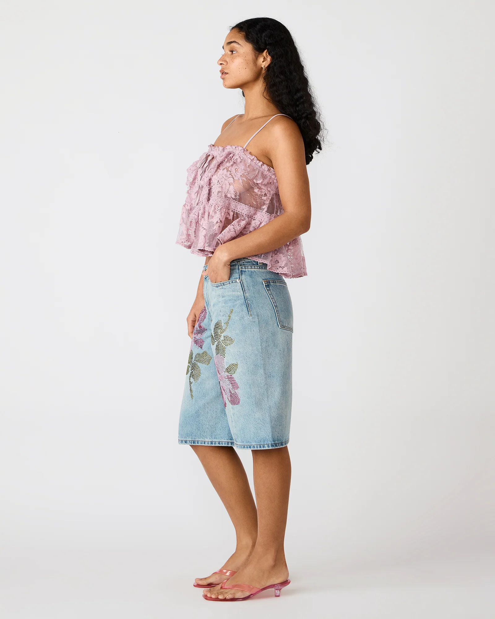 KESHA SHORT DENIM - Image 4