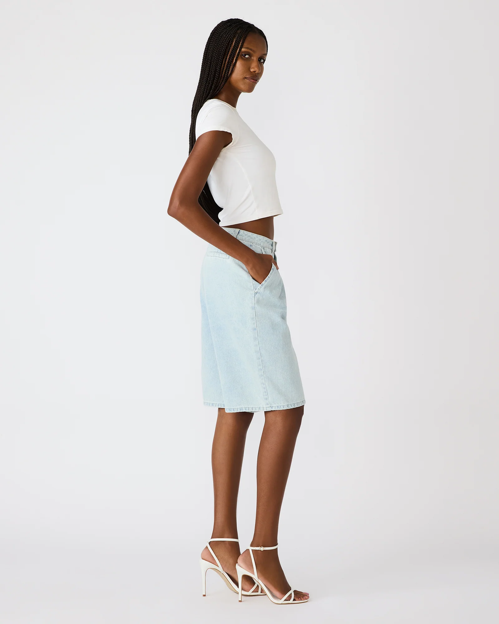 IVANA SHORT LIGHTWEIGHT DENIM - Image 5