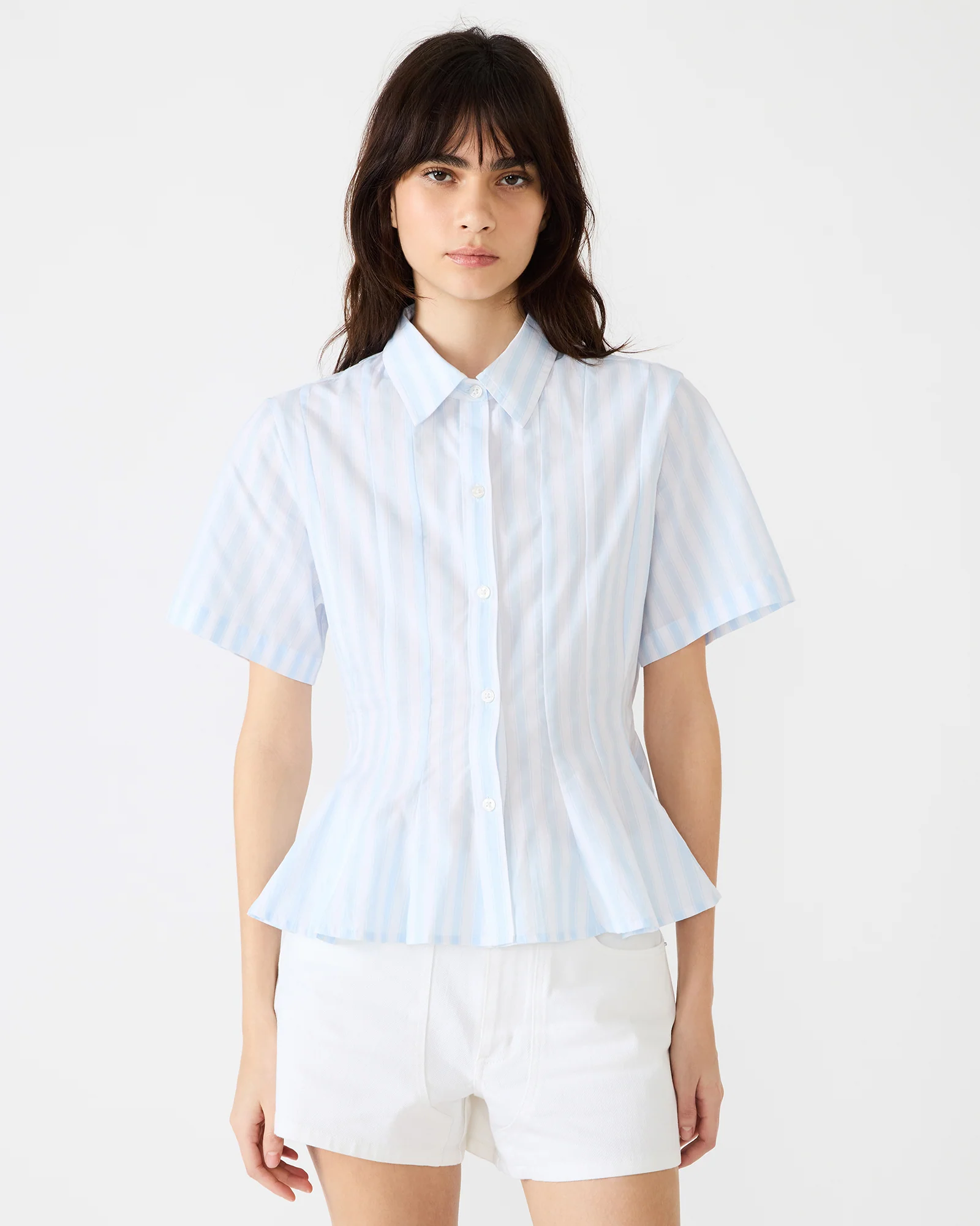 PORTER TOP STRIPED WHITE MULTI - Image 2