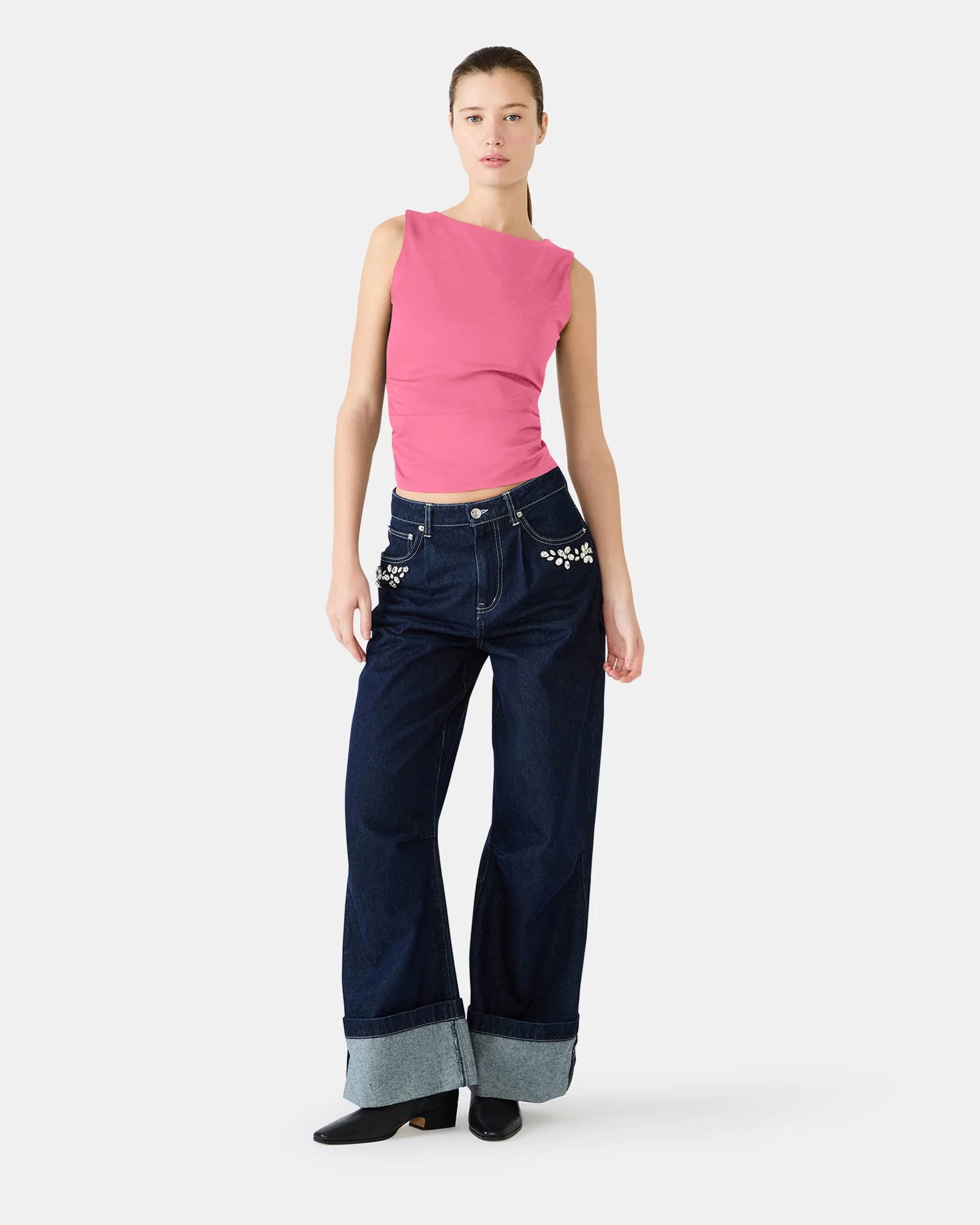 ADAIR KNIT TOP PINK - Image 2
