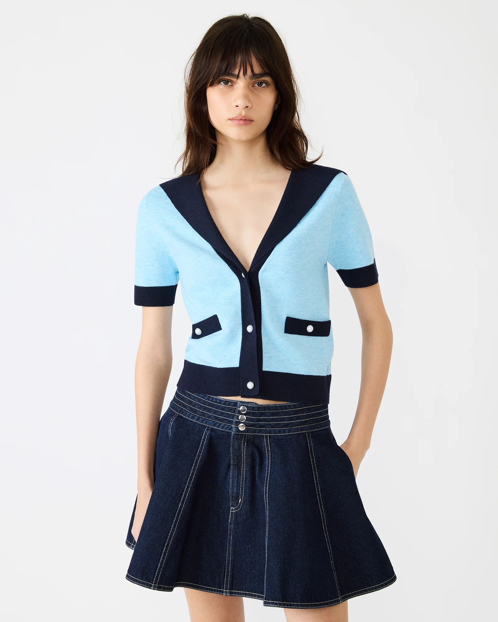 ADEN SWEATER BLUE - Image 2
