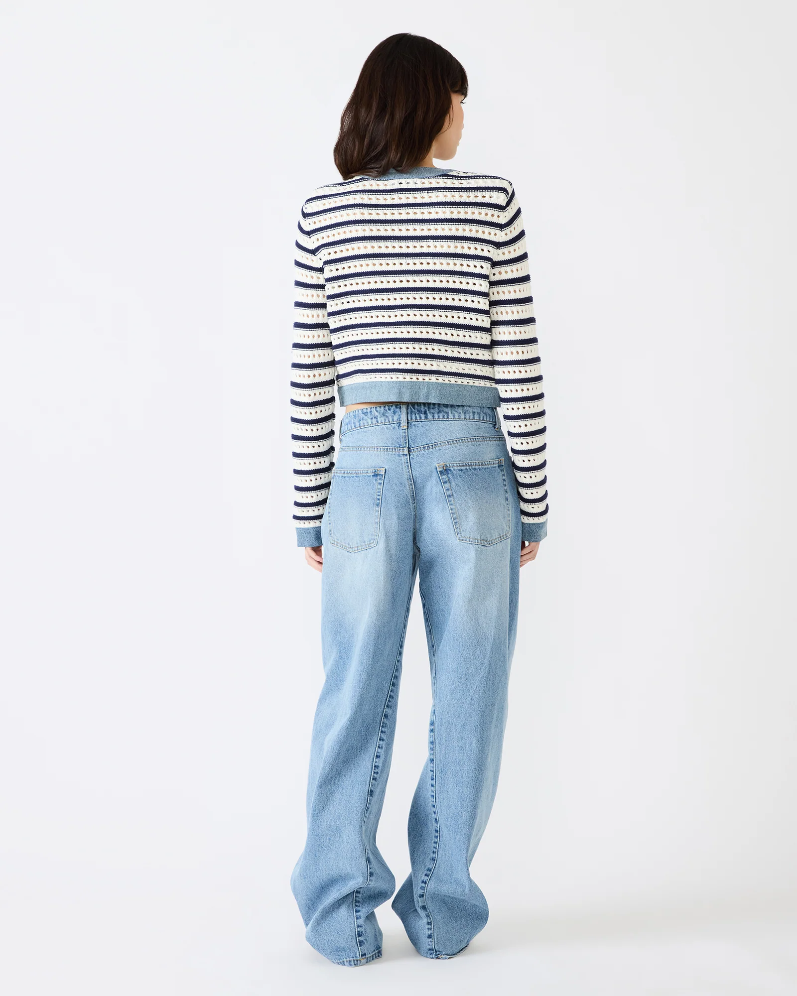 CASETTE CARDIGAN WHITE - Image 5