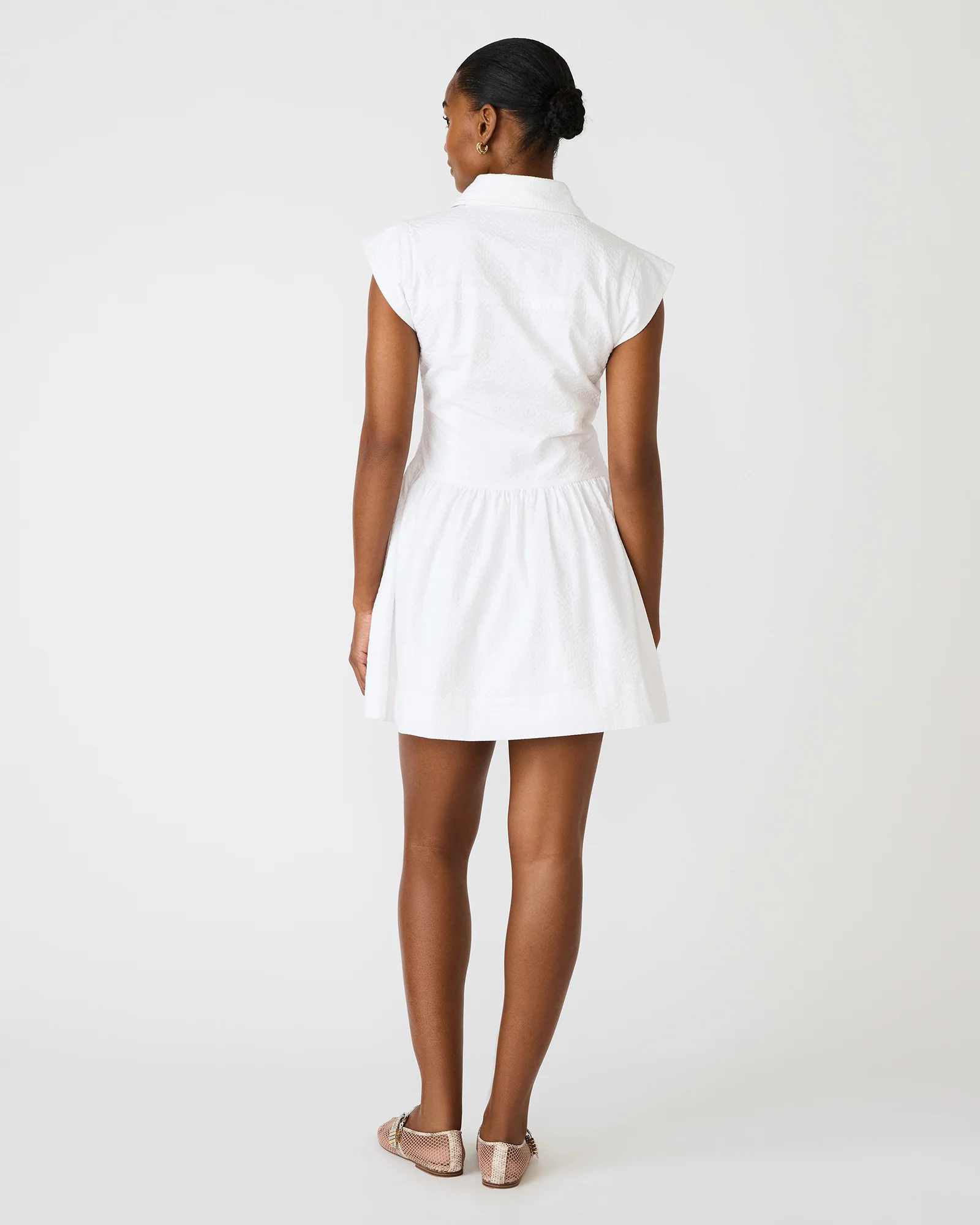 GRACYN DRESS WHITE - Image 5