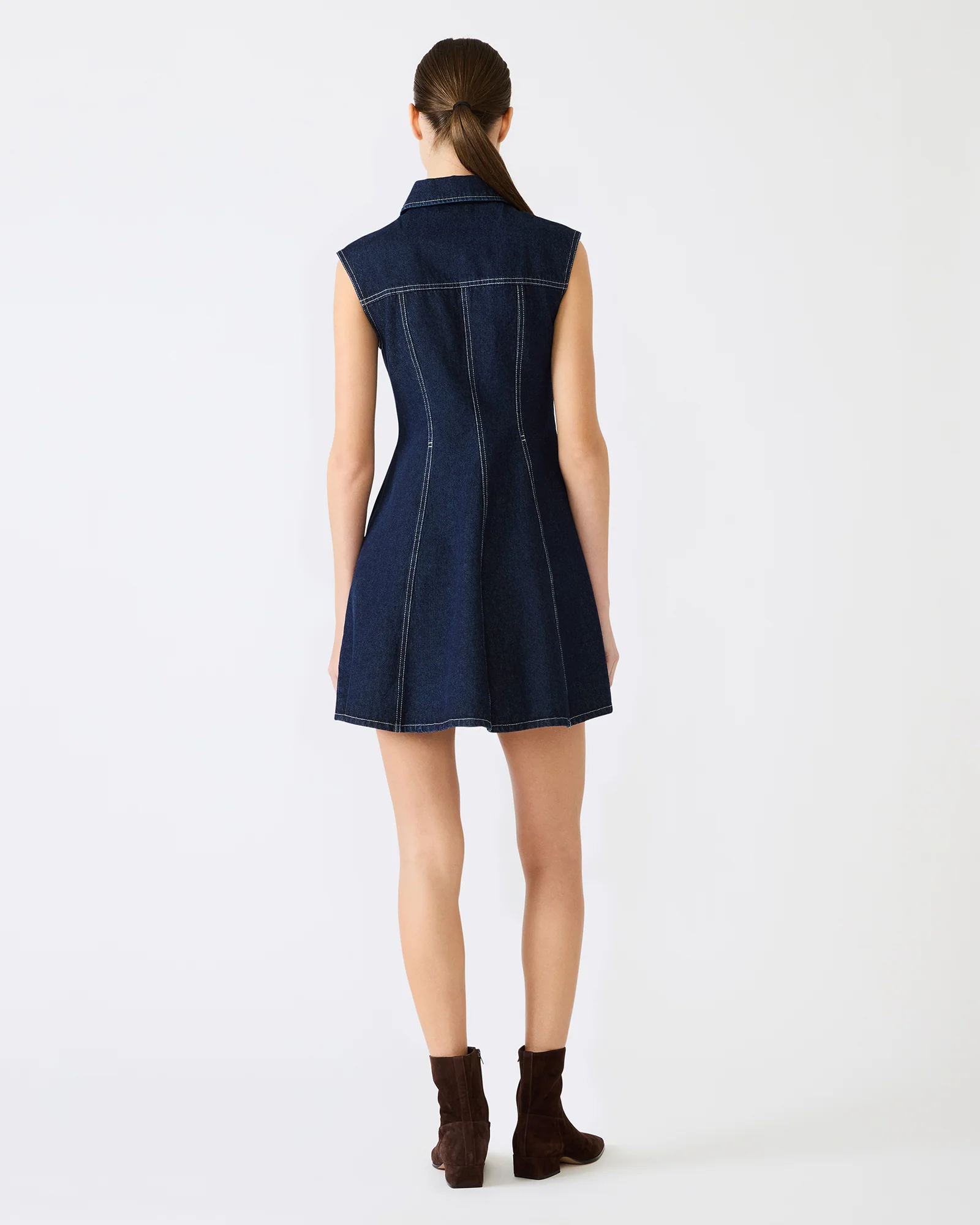 CARMELIA DRESS BLUE - Image 5