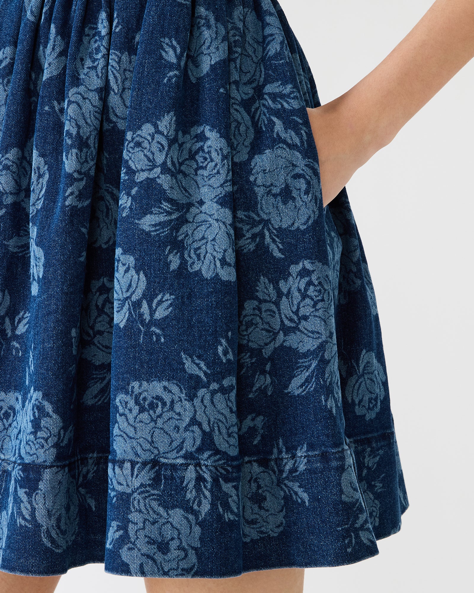 KIONA DRESS INDIGO - Image 2