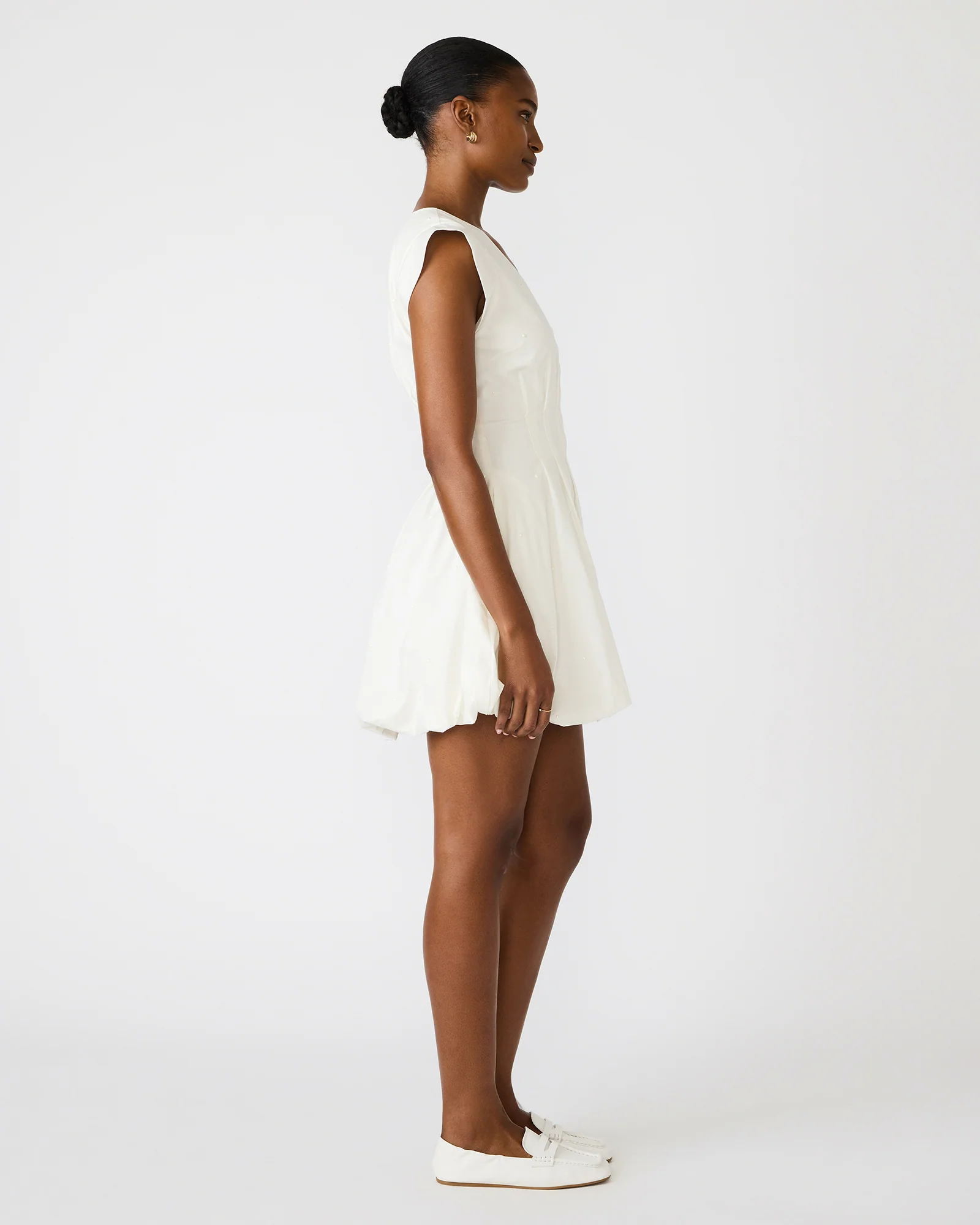 DYANNIA DRESS WHITE - Image 3
