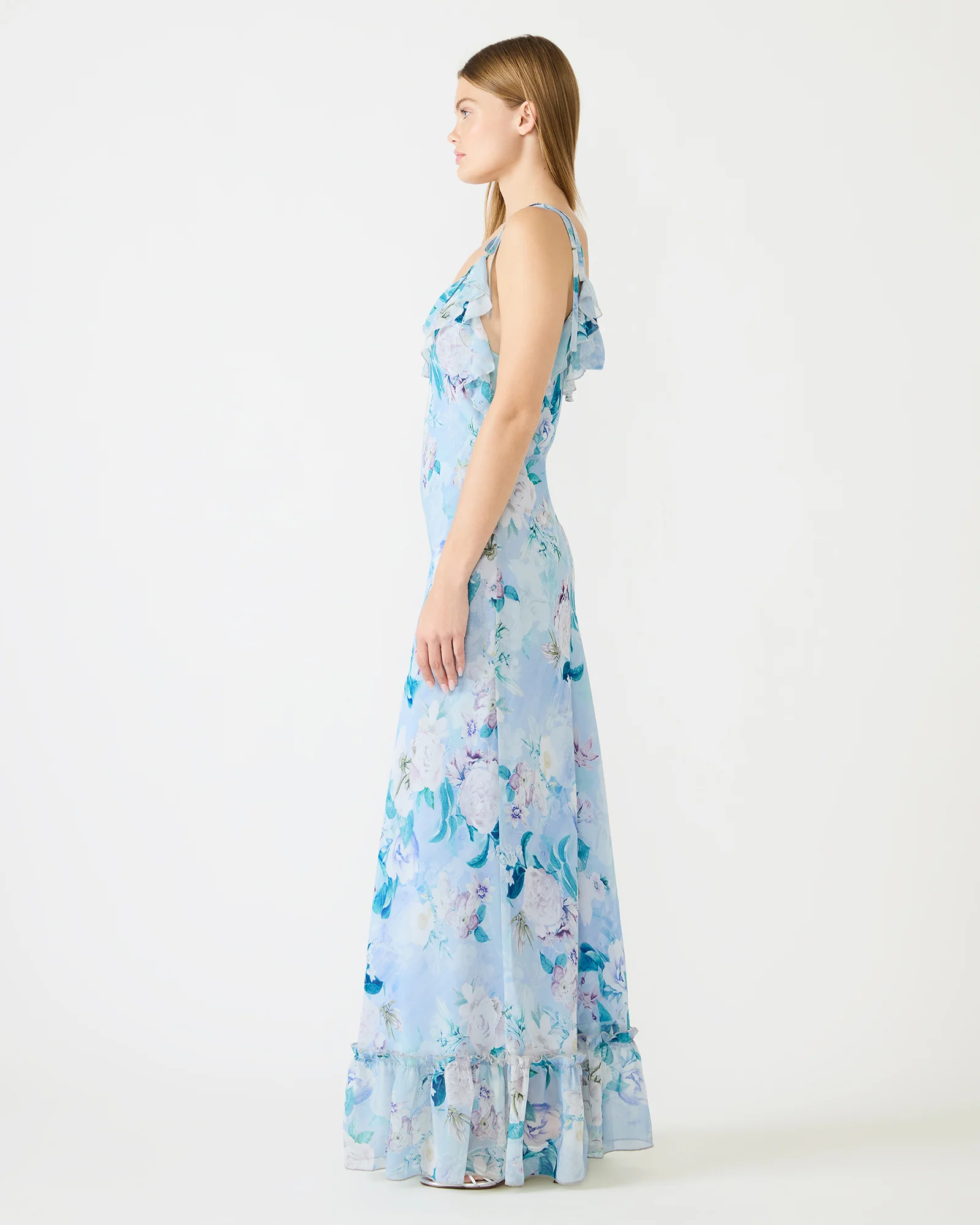 MALENNA DRESS BLUE - Image 3