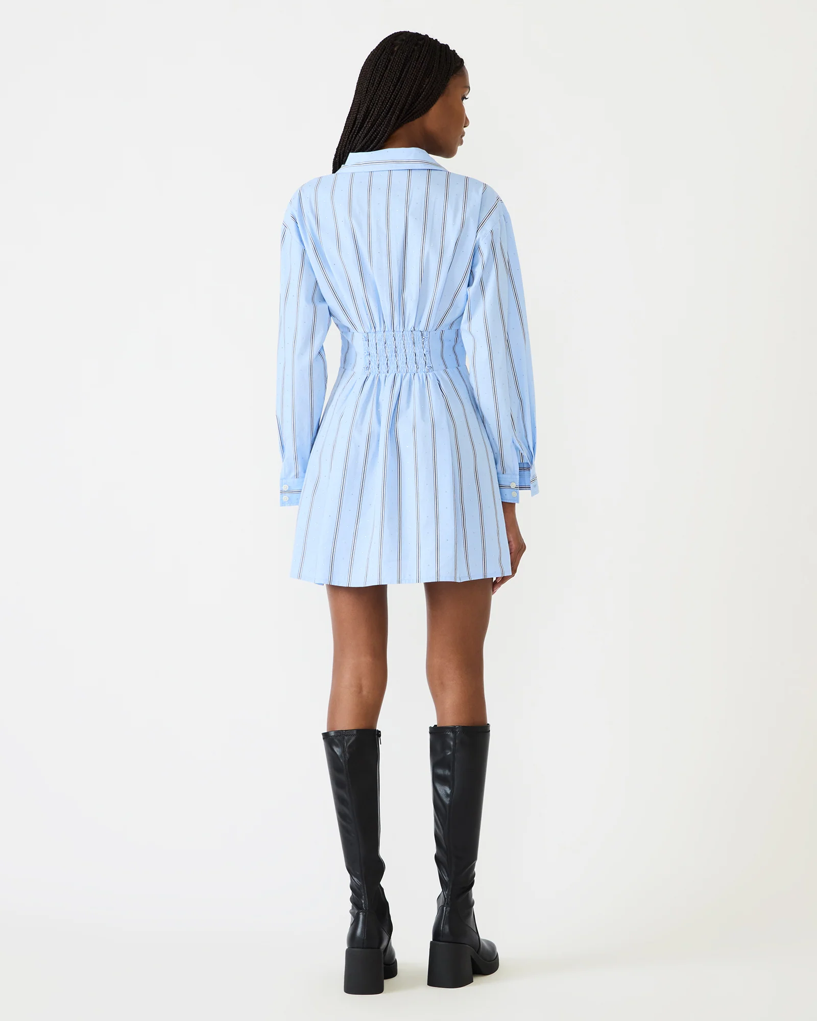 ARIANY DRESS BLUE - Image 6