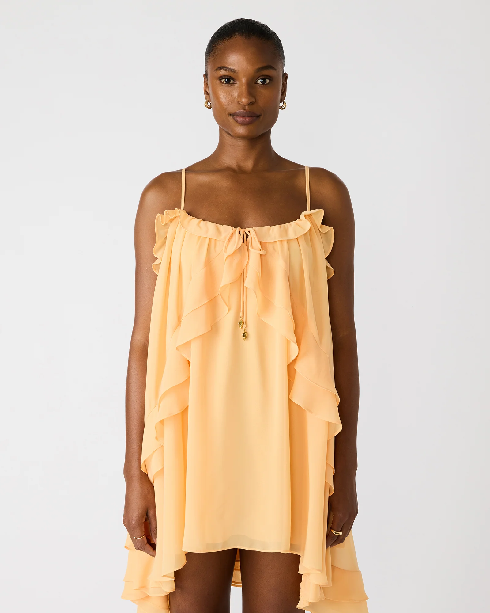 LORELLA DRESS PEACH - Image 4