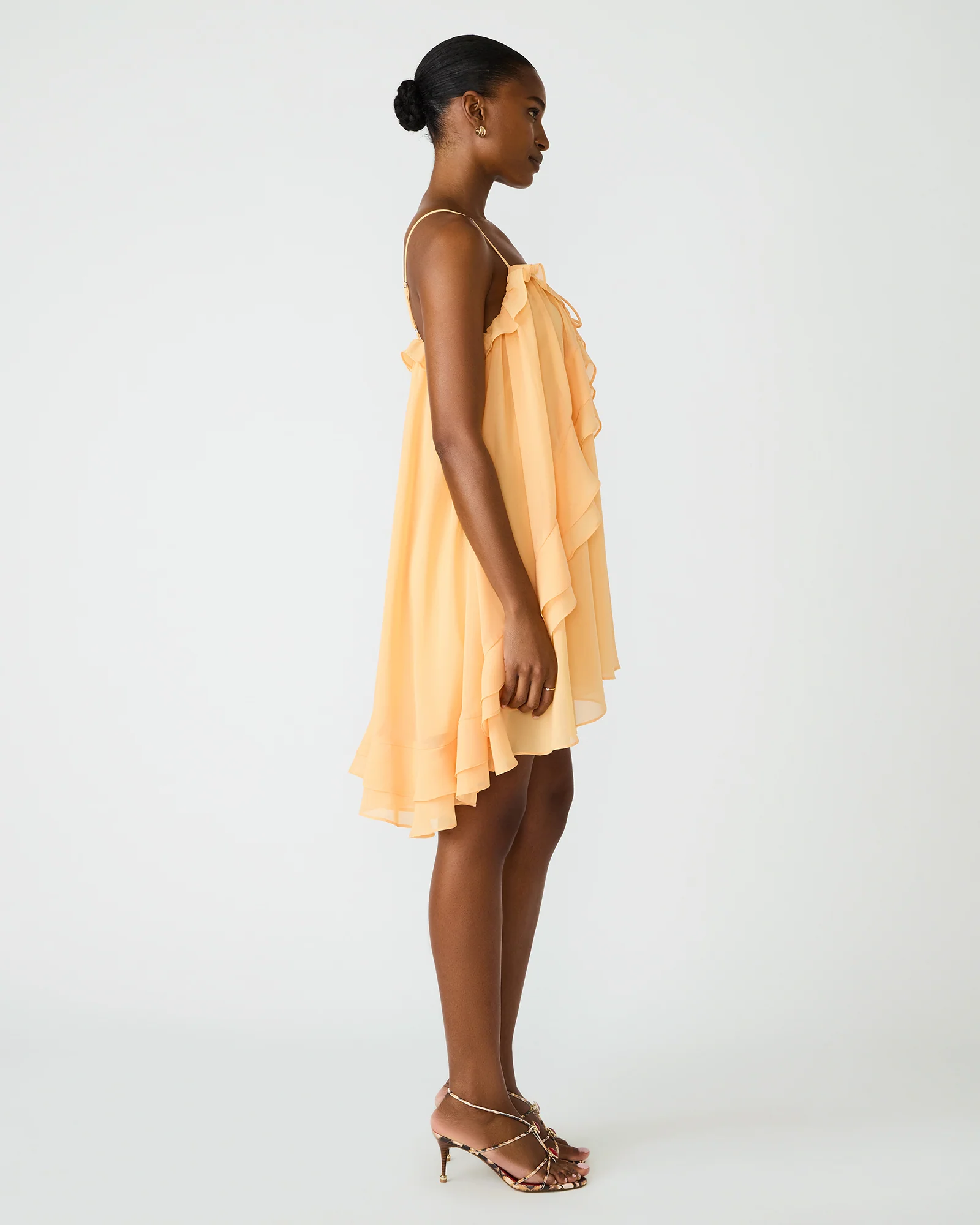 LORELLA DRESS PEACH - Image 5
