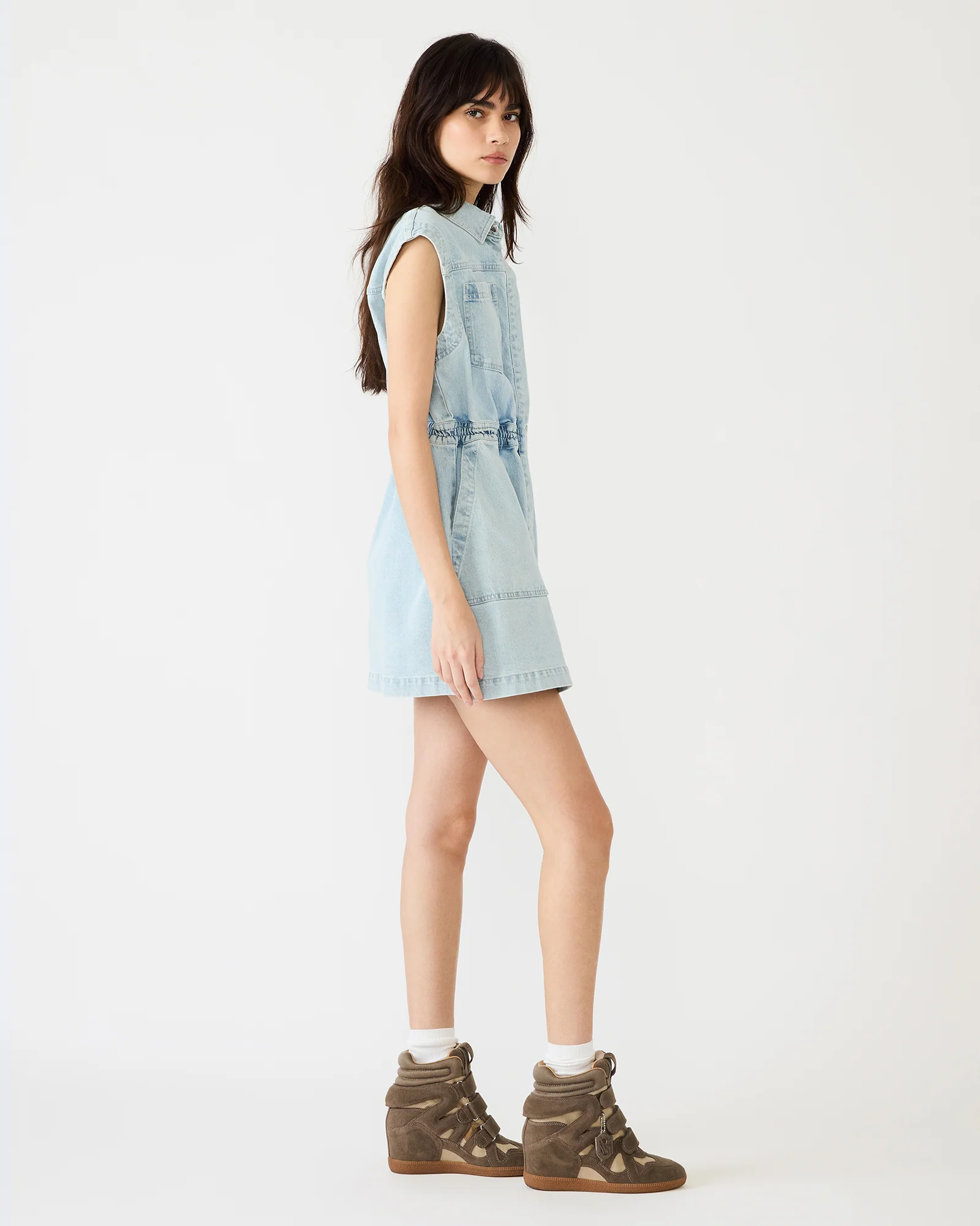 ROBBIE DRESS DENIM - Image 3