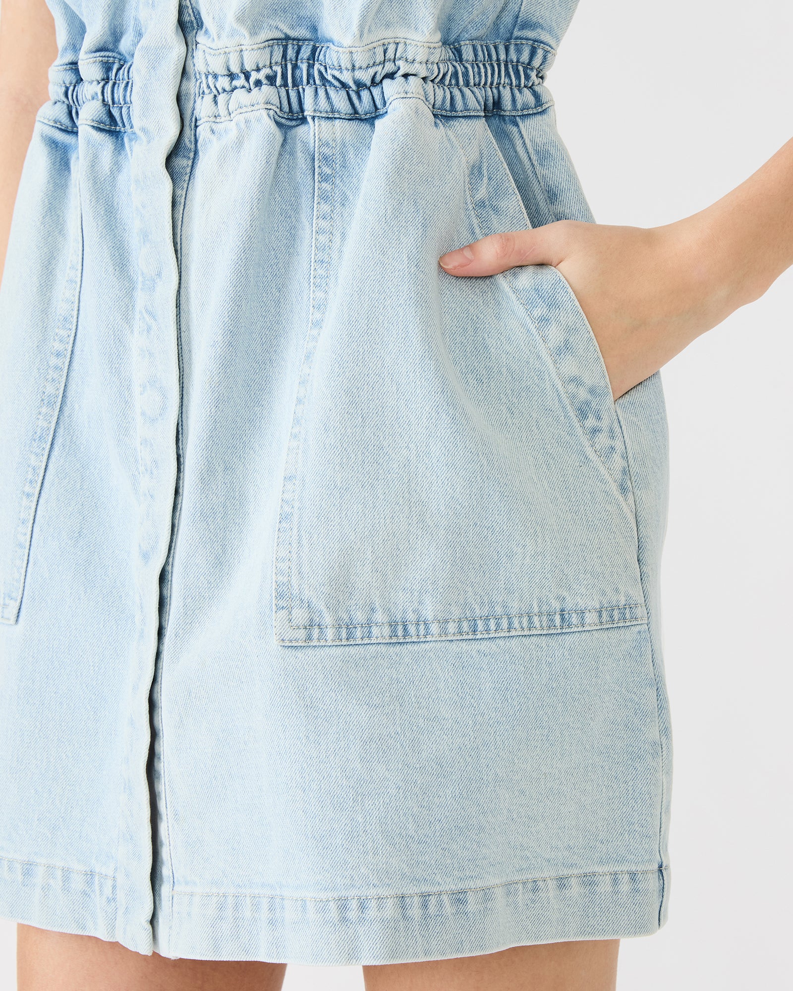 ROBBIE DRESS DENIM - Image 4