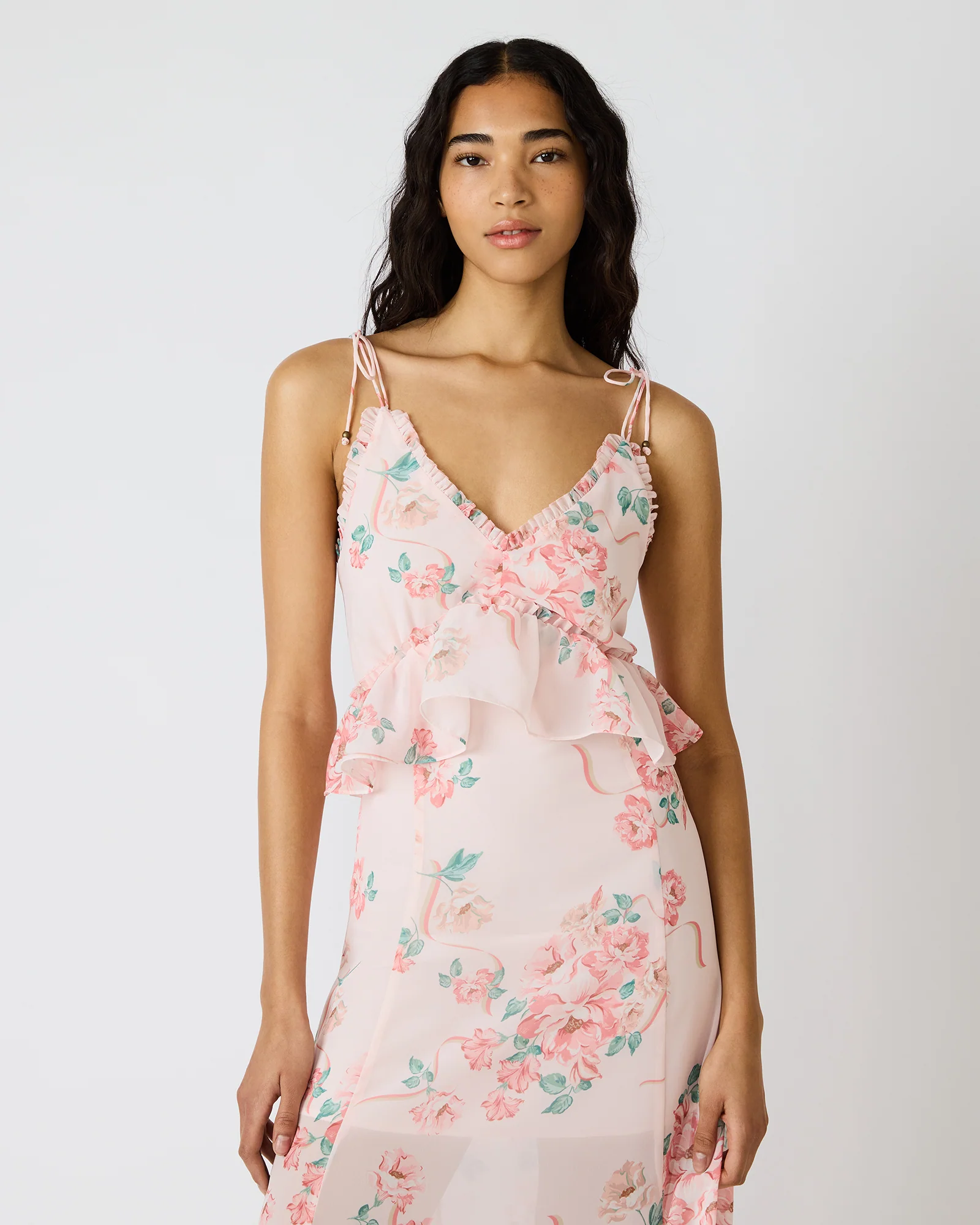 ILARA DRESS PEACH - Image 2