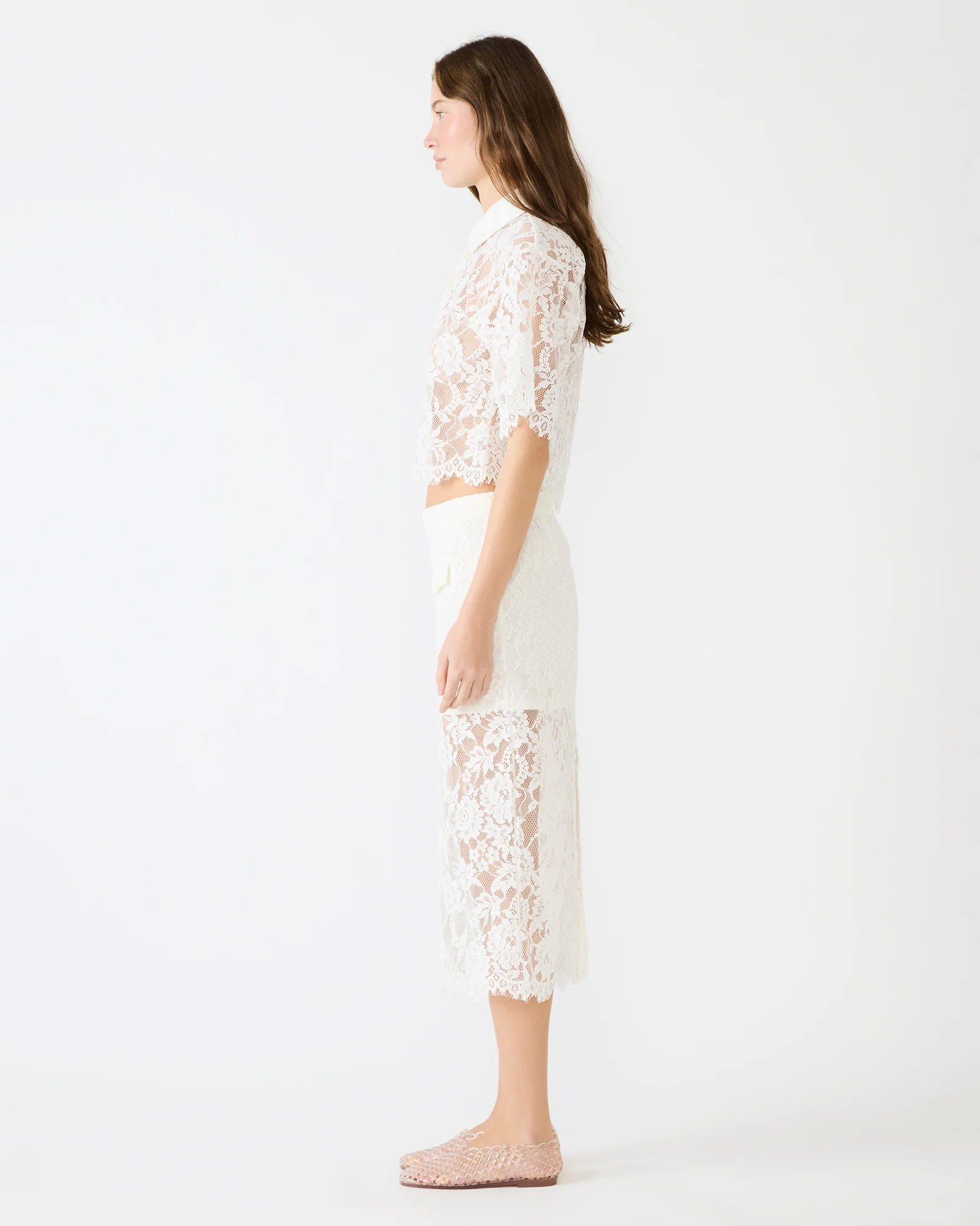 MONETTE SKIRT WHITE - Image 3