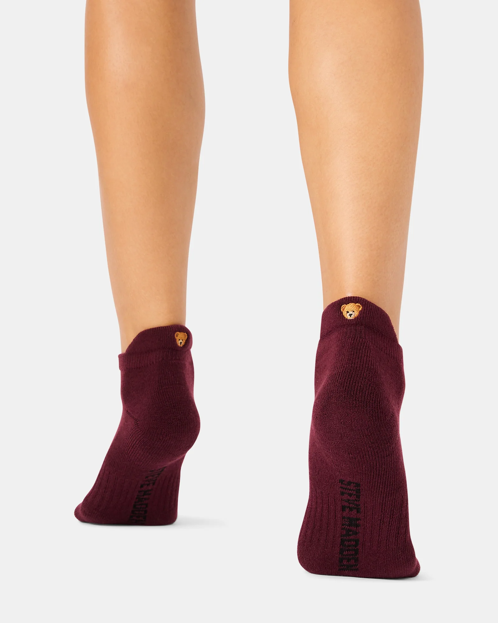 SANDRINE SOCKS BURGUNDY MULTI - Image 4
